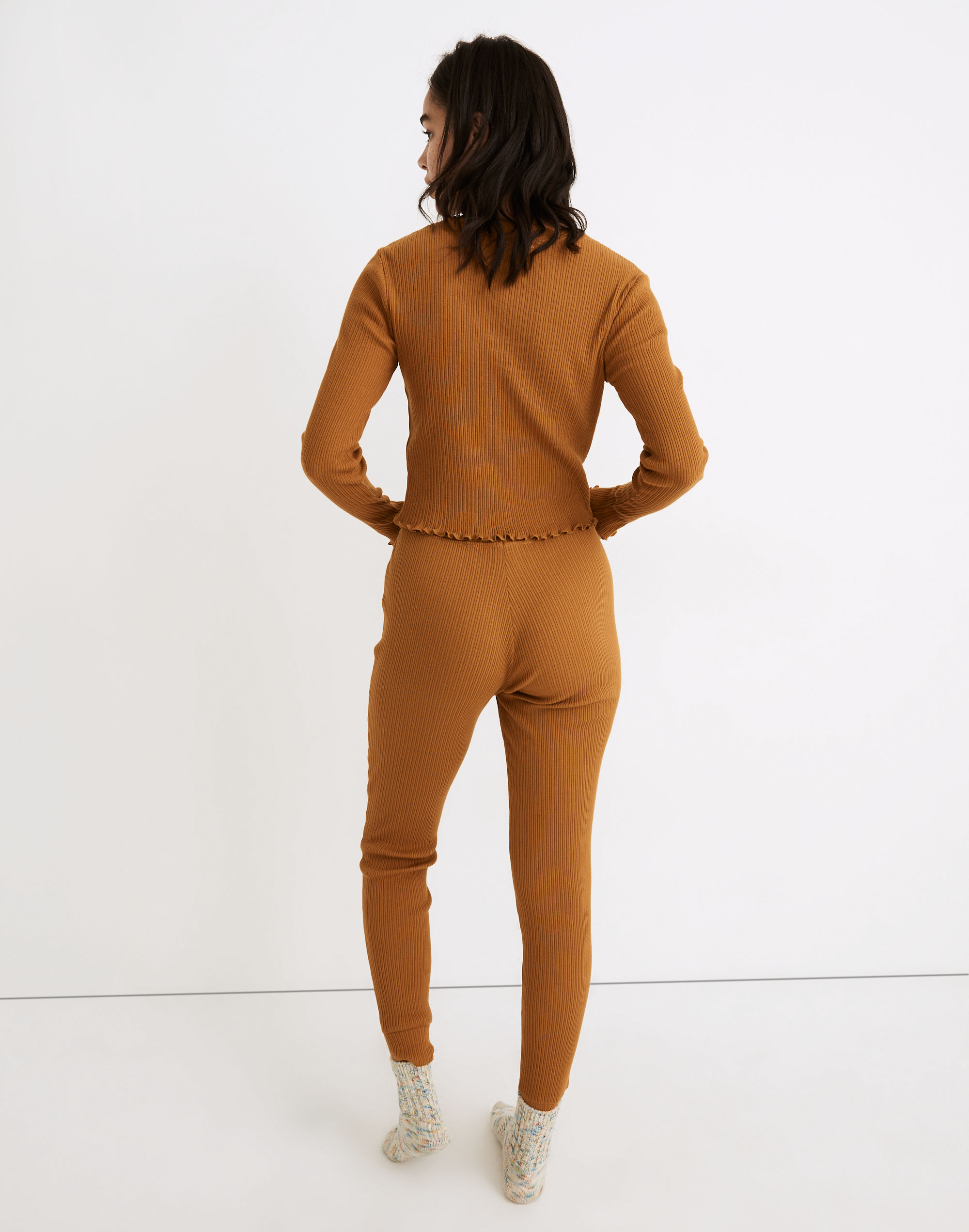 Ribbed Pajama Baby Tee