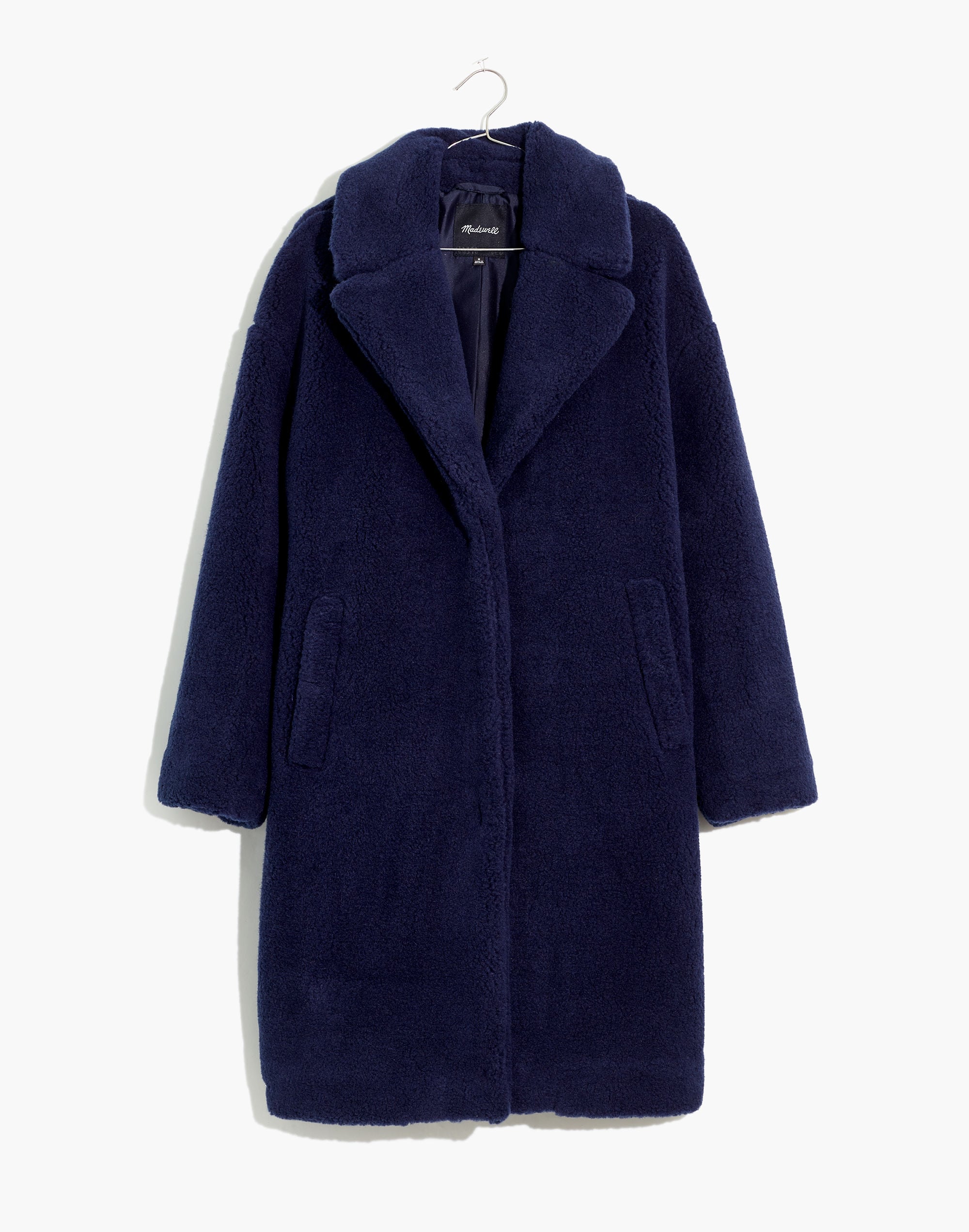 (re)sourced sherpa teddy coat