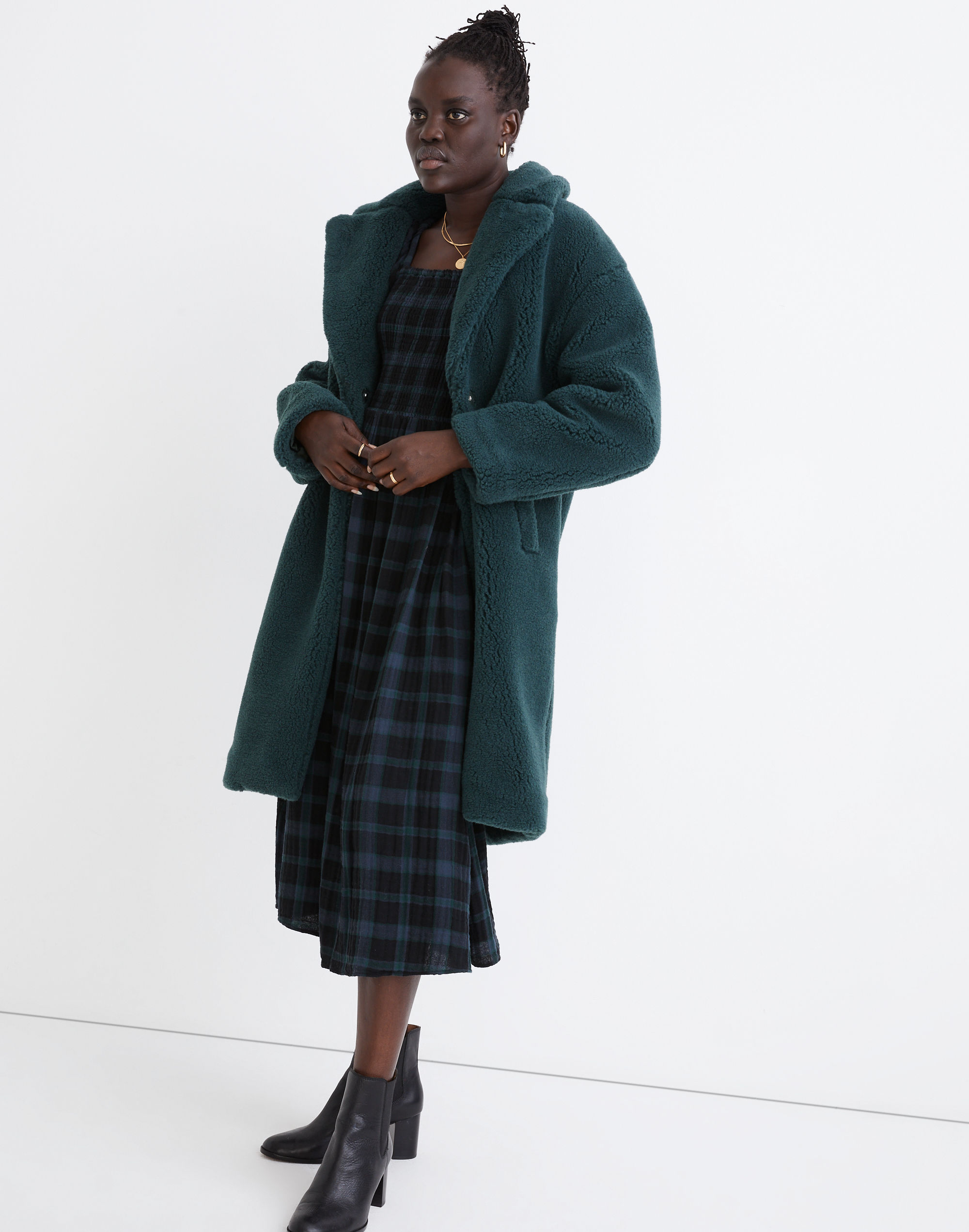 (Re)sourced Sherpa Teddy Coat