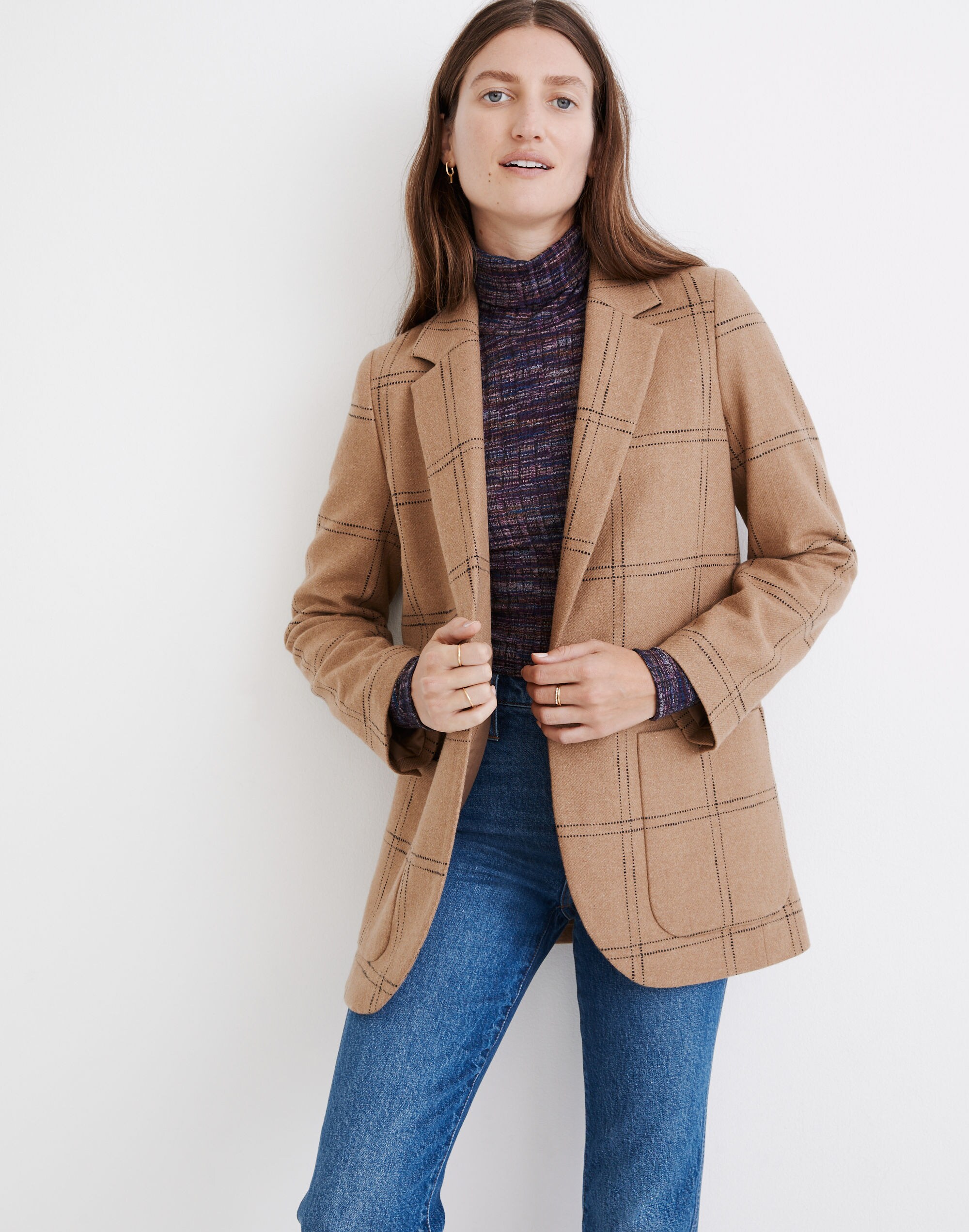 Larsen Blazer in Windowpane