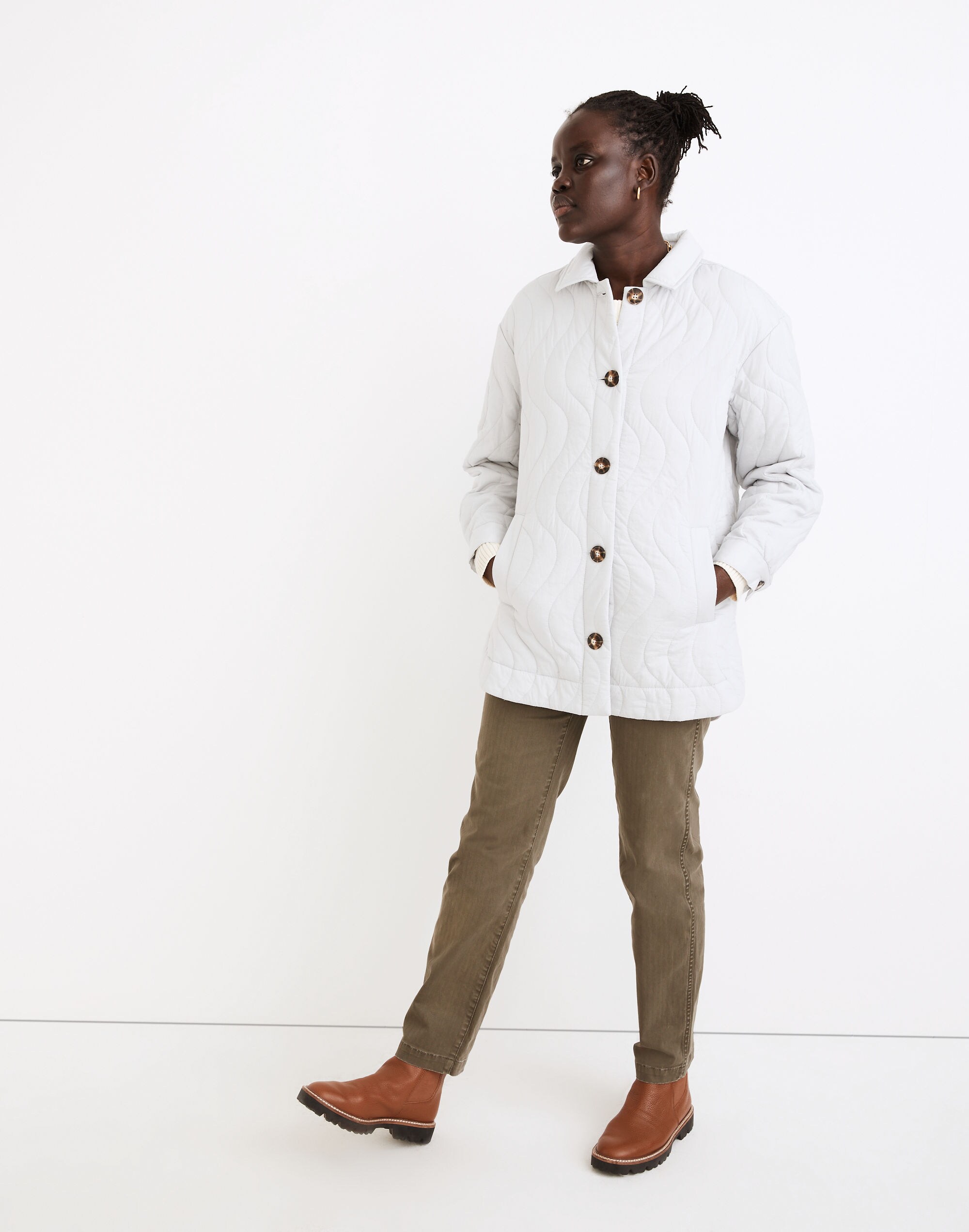 Quilted Belrose Shirt-Jacket