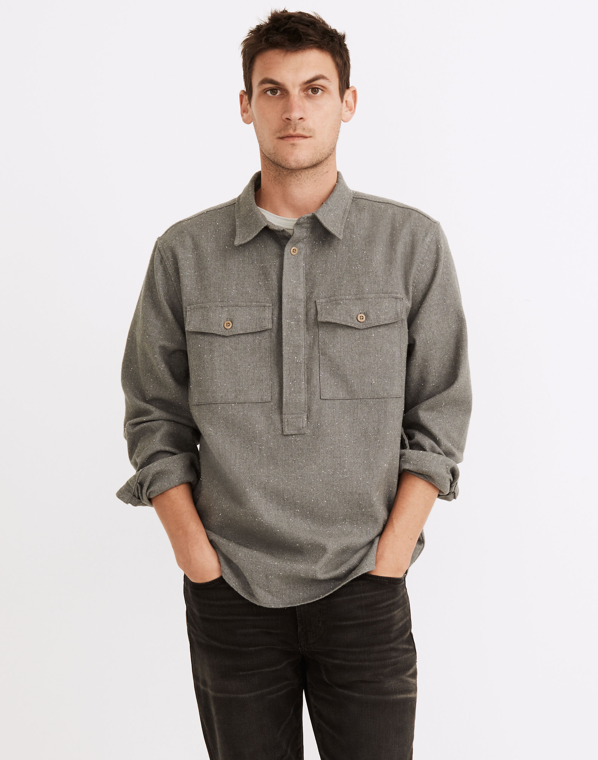 Nubby Easy Shirt-Jacket