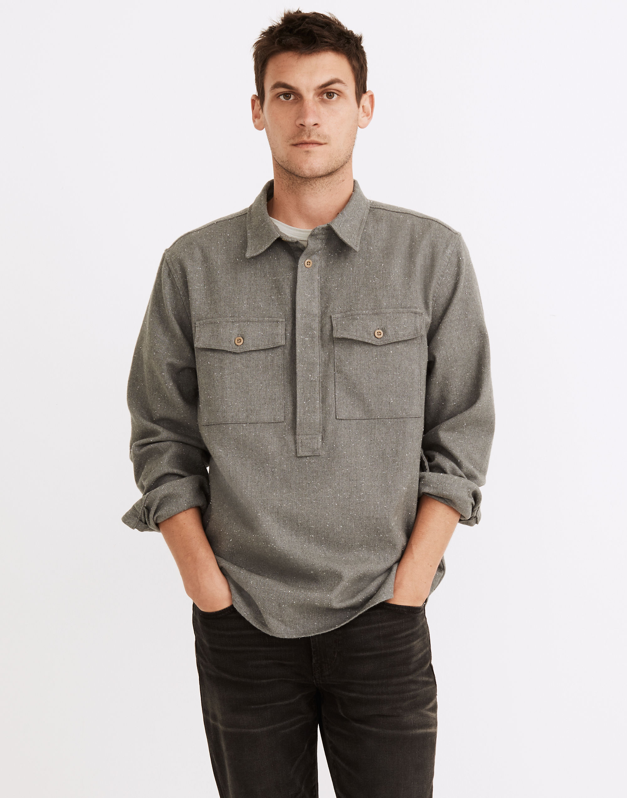 Nubby Easy Shirt-Jacket