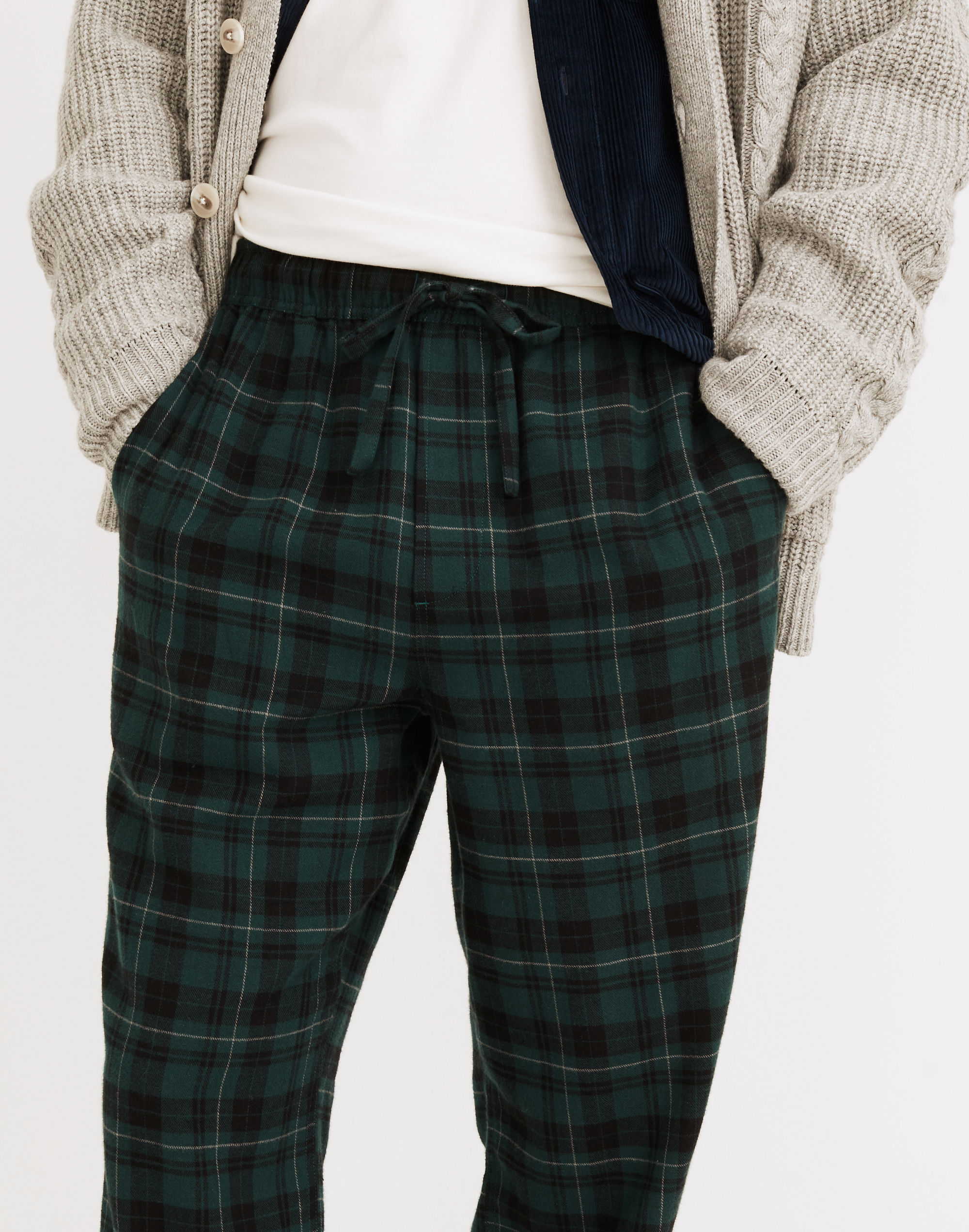 Flannel Bedtime Pajama Pants in Plaid