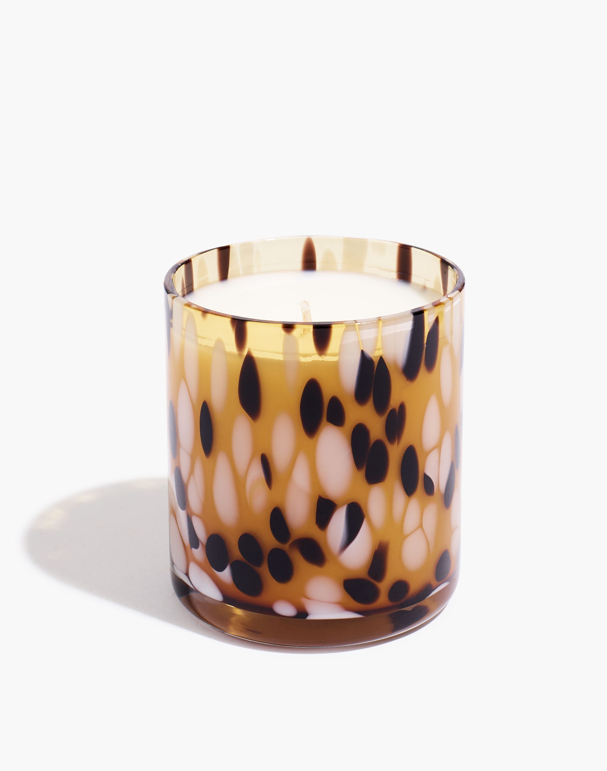 Tortoise Glass Candle