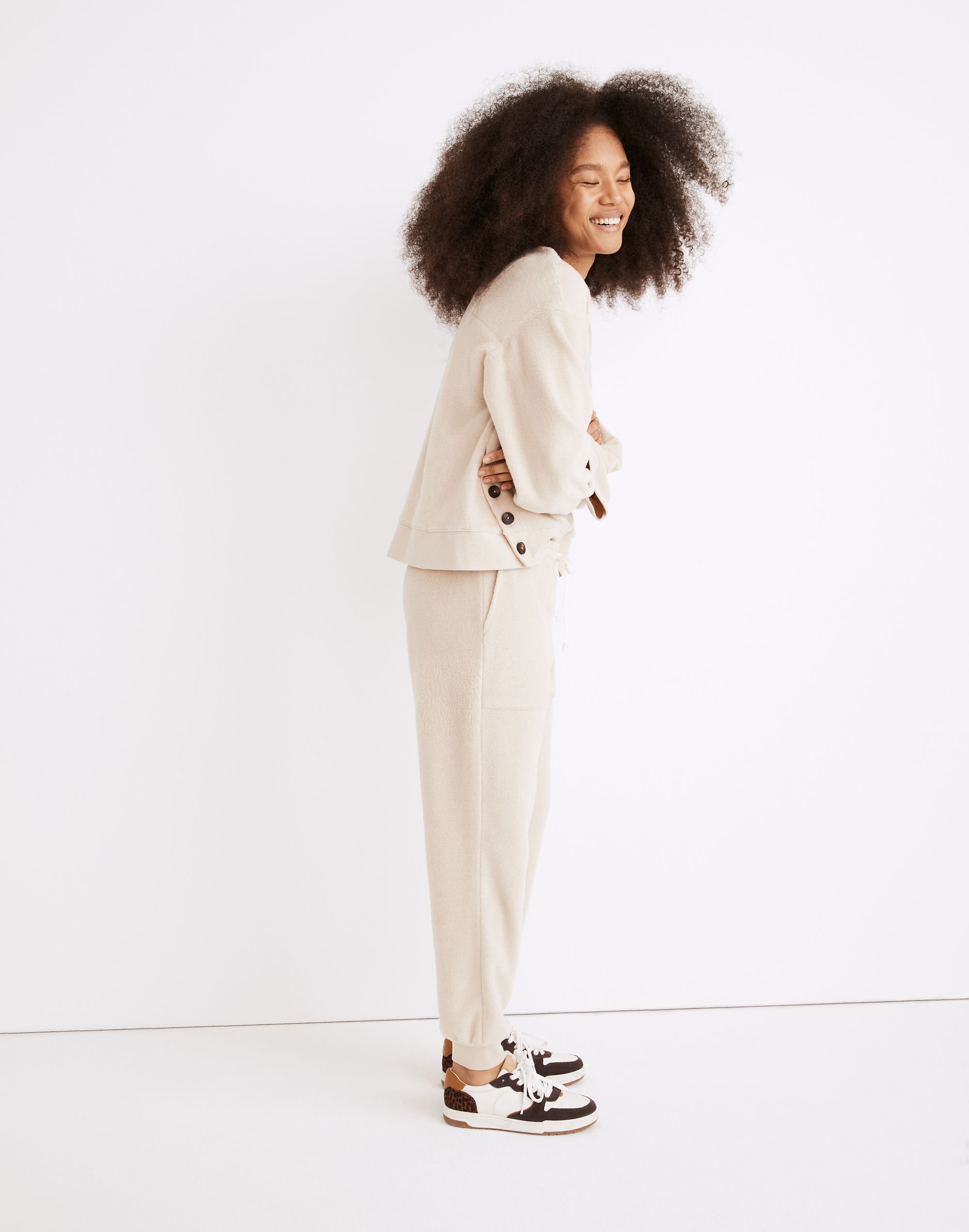 (Re)sourced Brushed Relaxed Sweatpants