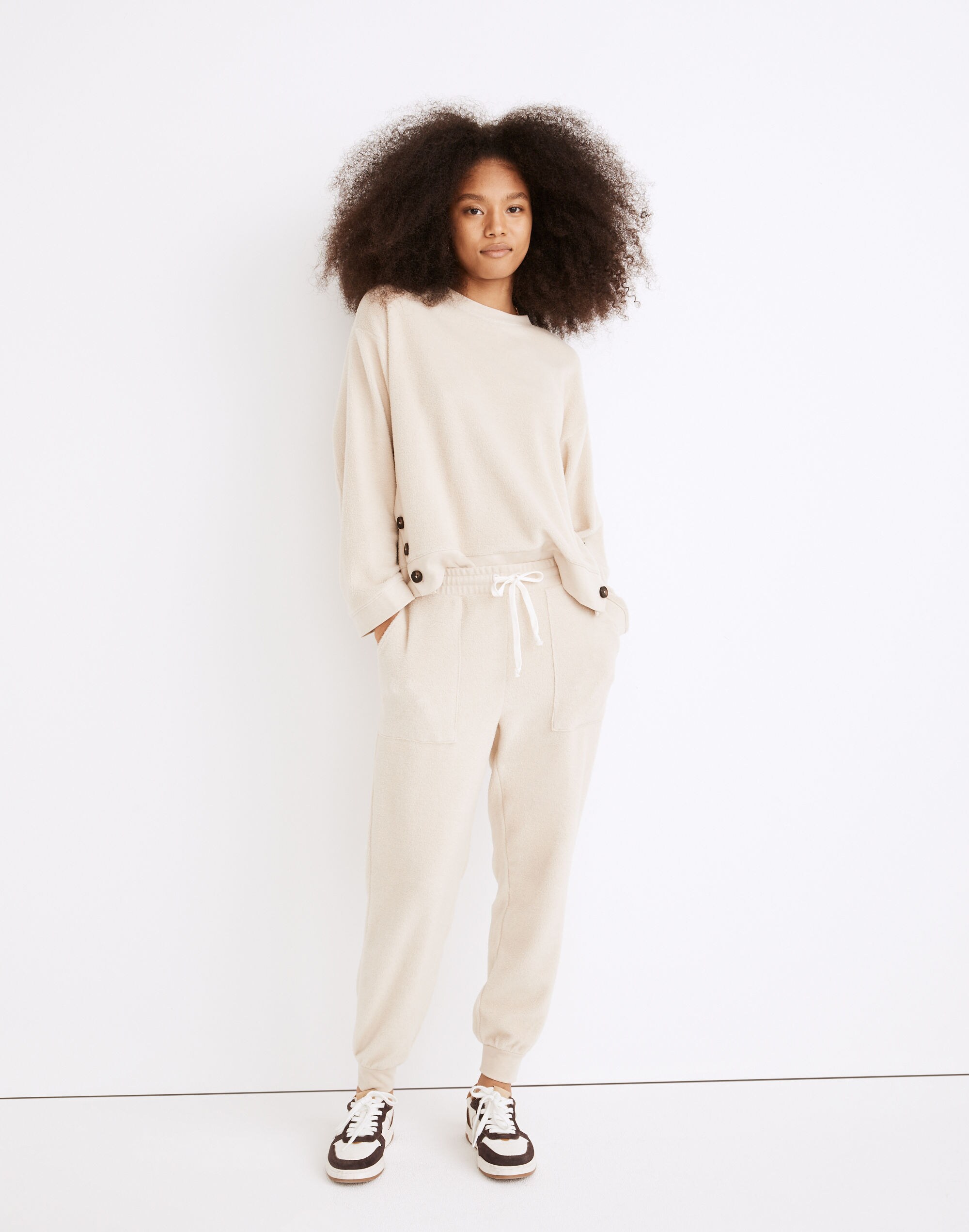 (Re)sourced Brushed Relaxed Sweatpants