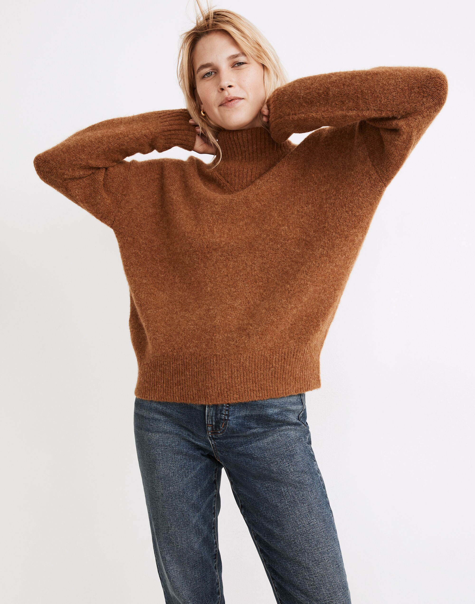 Dillon Mockneck Pullover Sweater