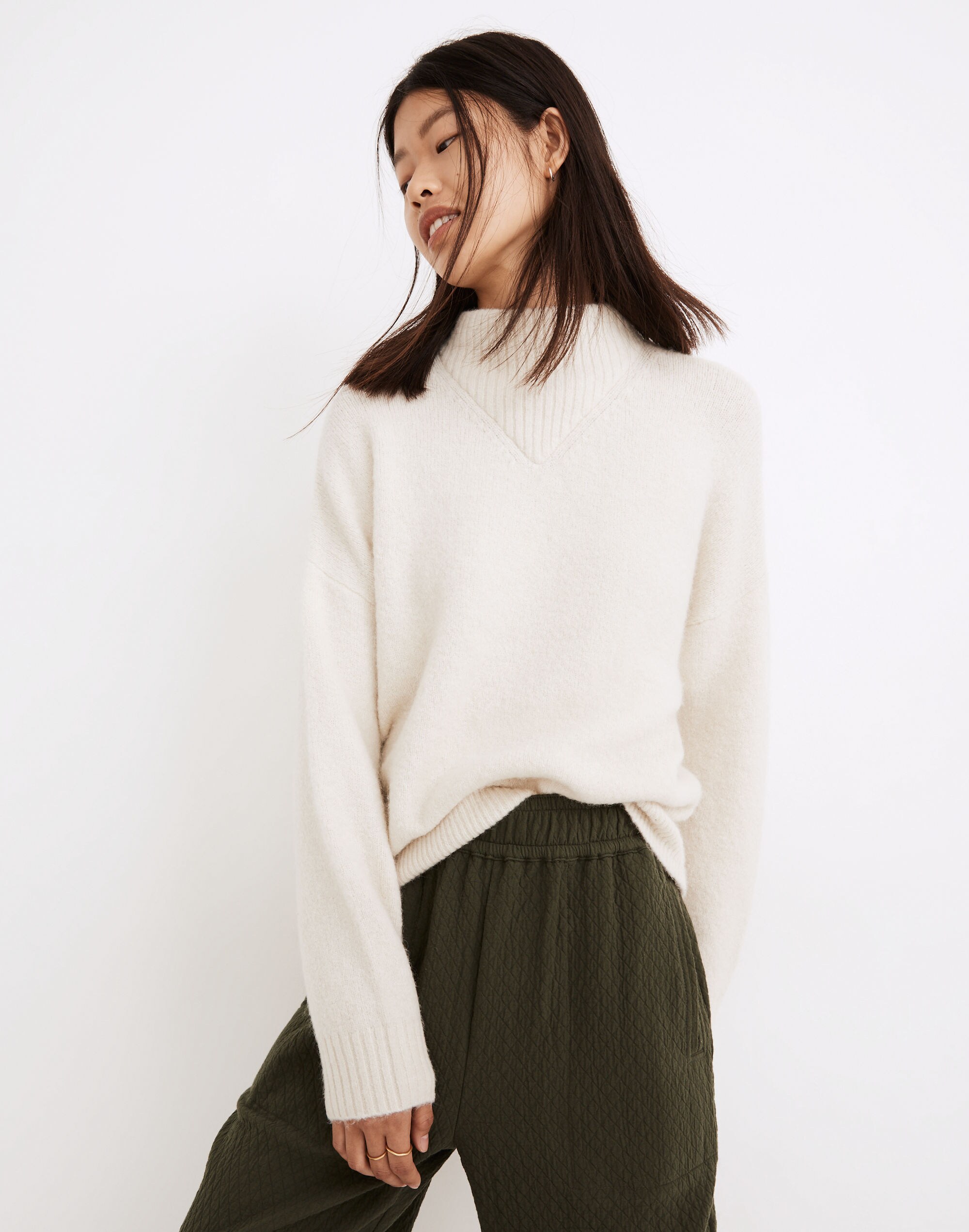 Dillon Mockneck Pullover Sweater