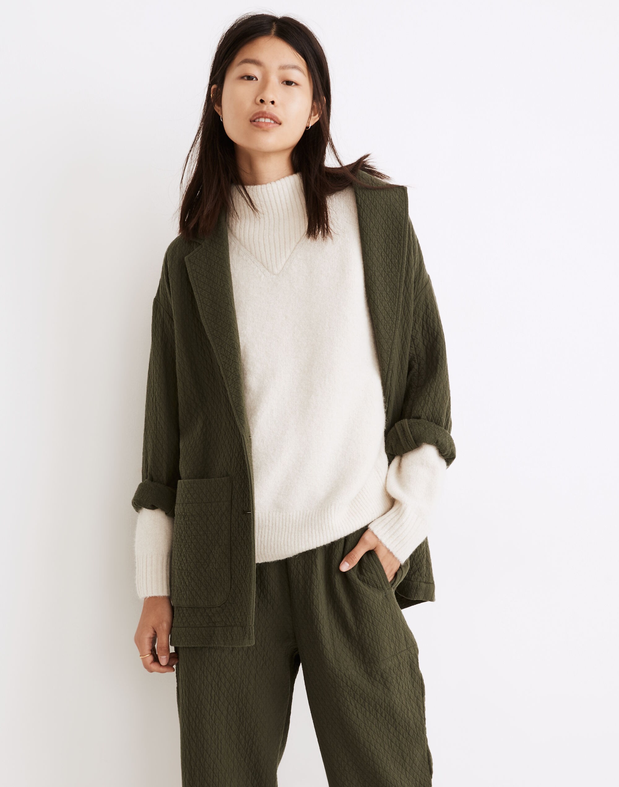 Dillon Mockneck Pullover Sweater