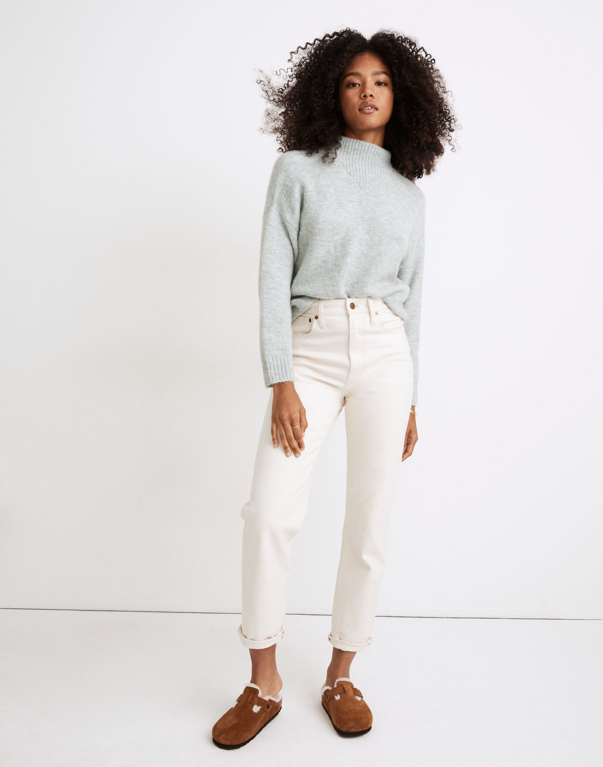 Dillon Mockneck Pullover Sweater