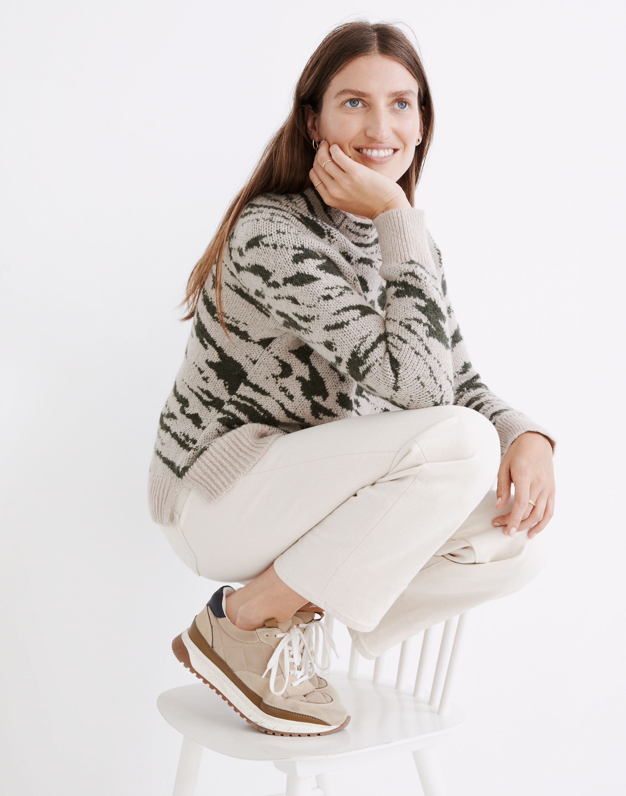 Thornton Mockneck Pullover Sweater