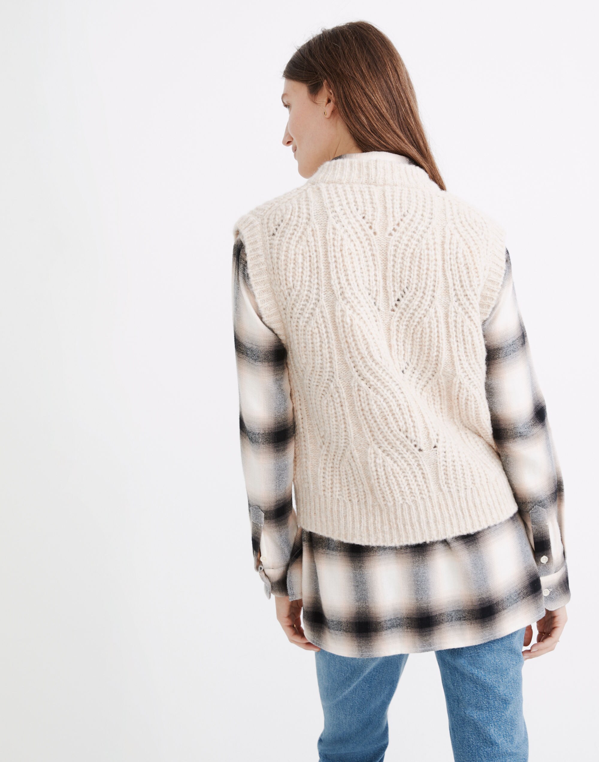 Firgrove Ribbed Crewneck Sweater Vest