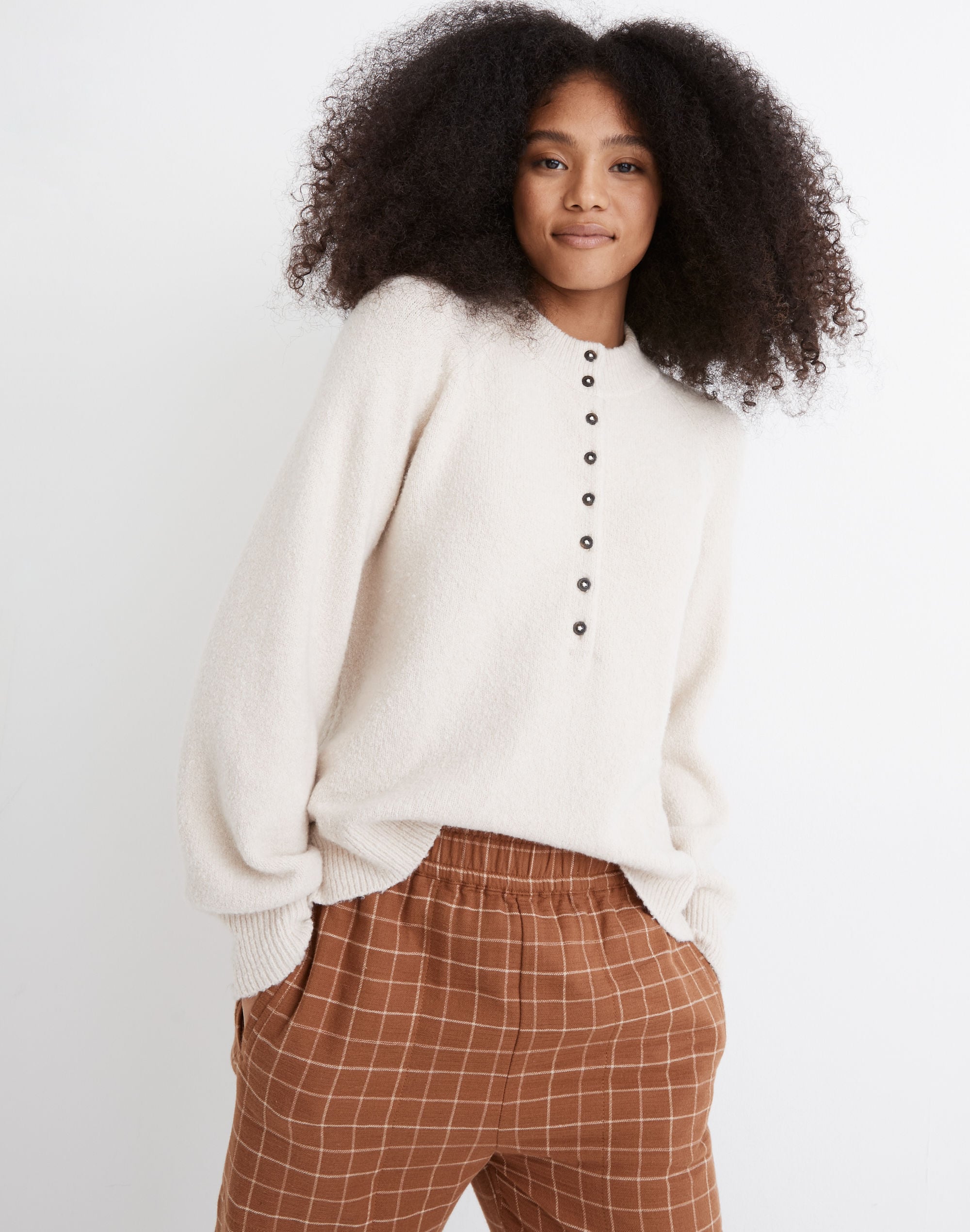 Pembury Henley Mockneck Sweater