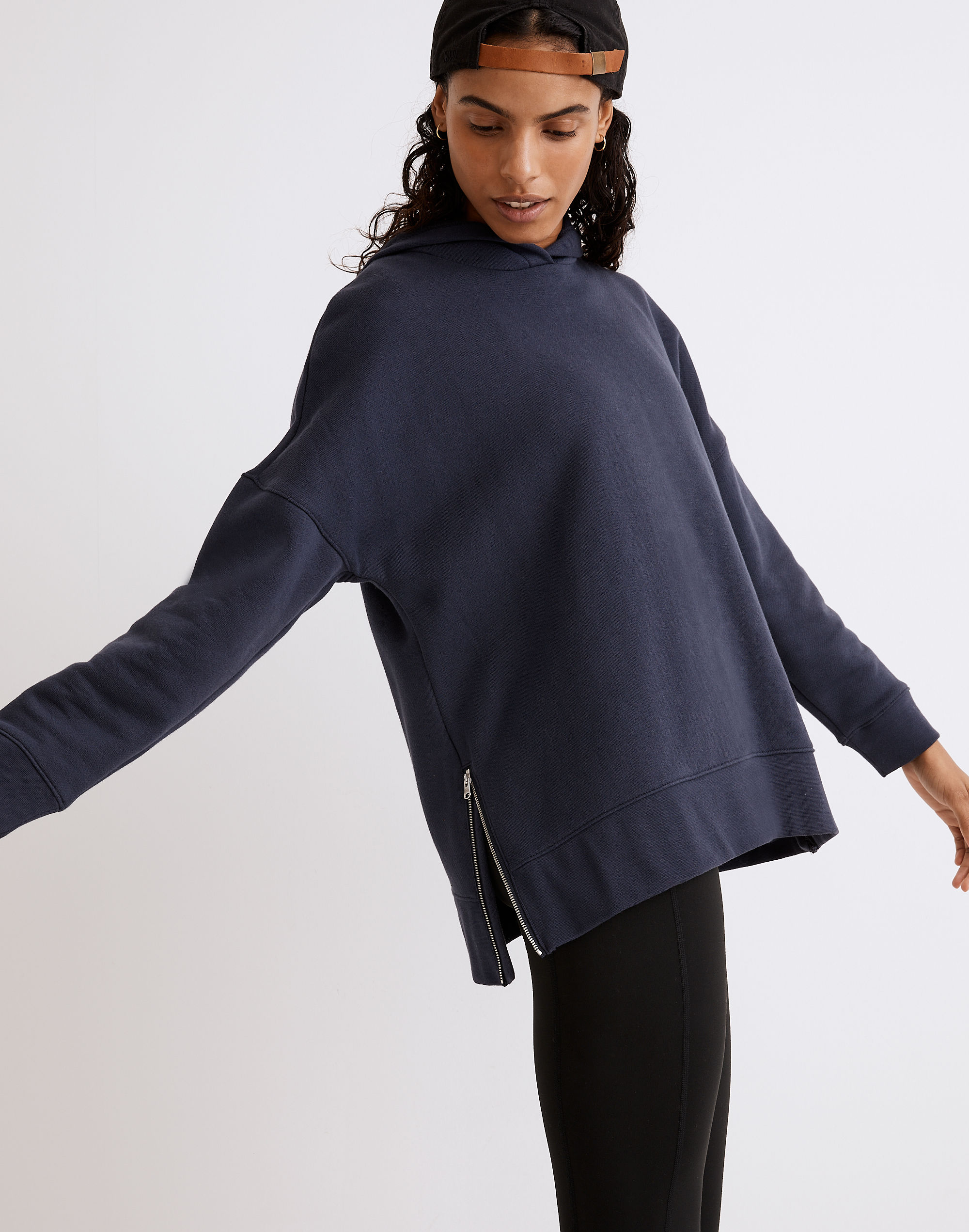 MWL Betterterry Side-Zip Hoodie Sweatshirt