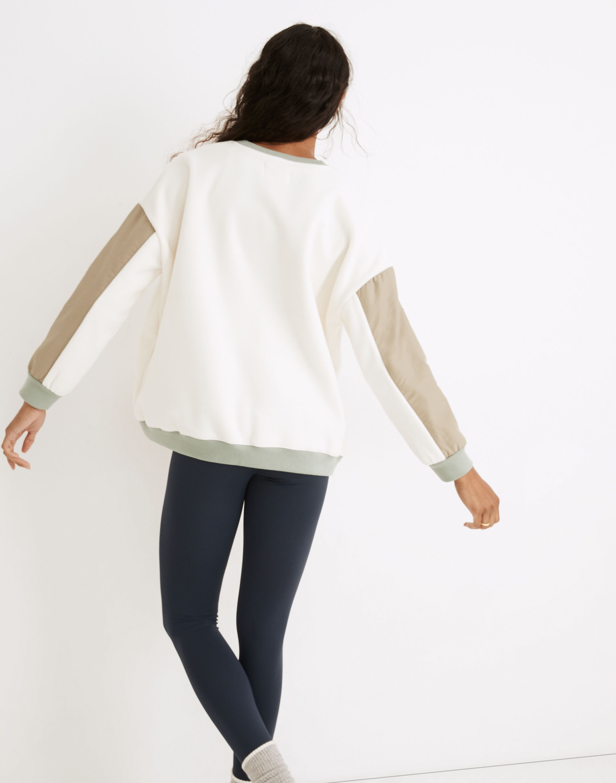MWL Betterfleece Colorblock Crewneck Sweatshirt