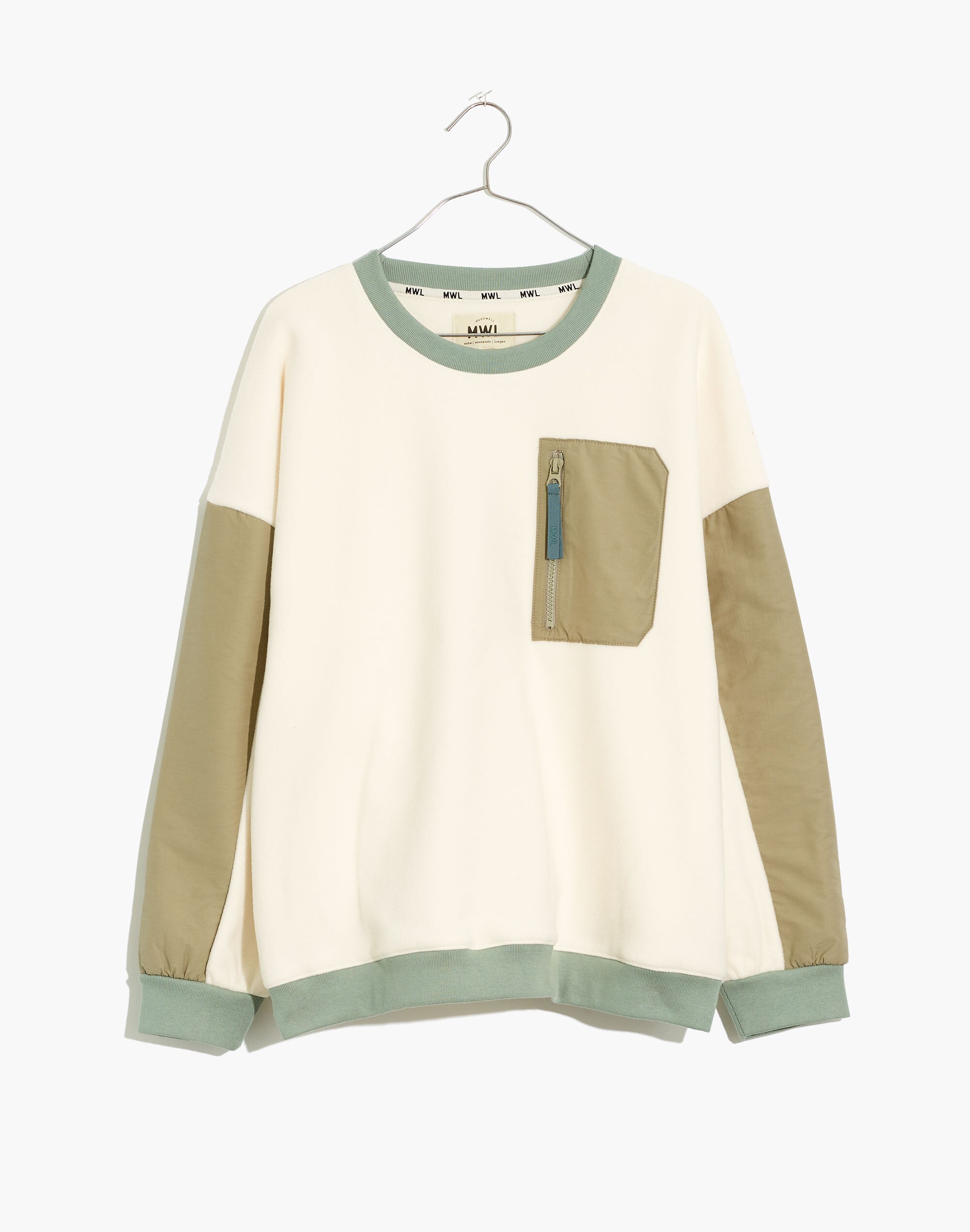 MWL Betterfleece Colorblock Crewneck Sweatshirt