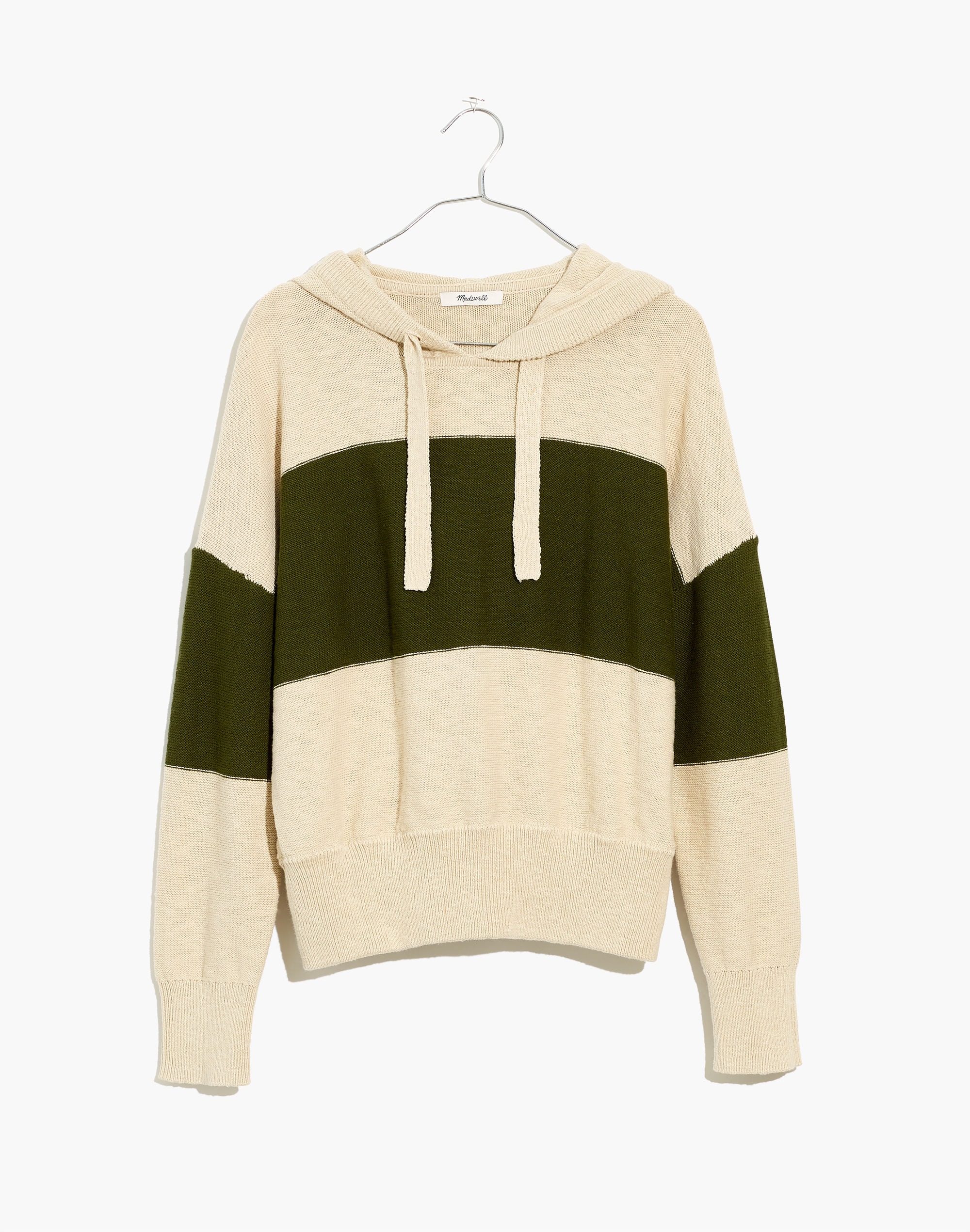 Clairview Hoodie Sweater in Colorblock