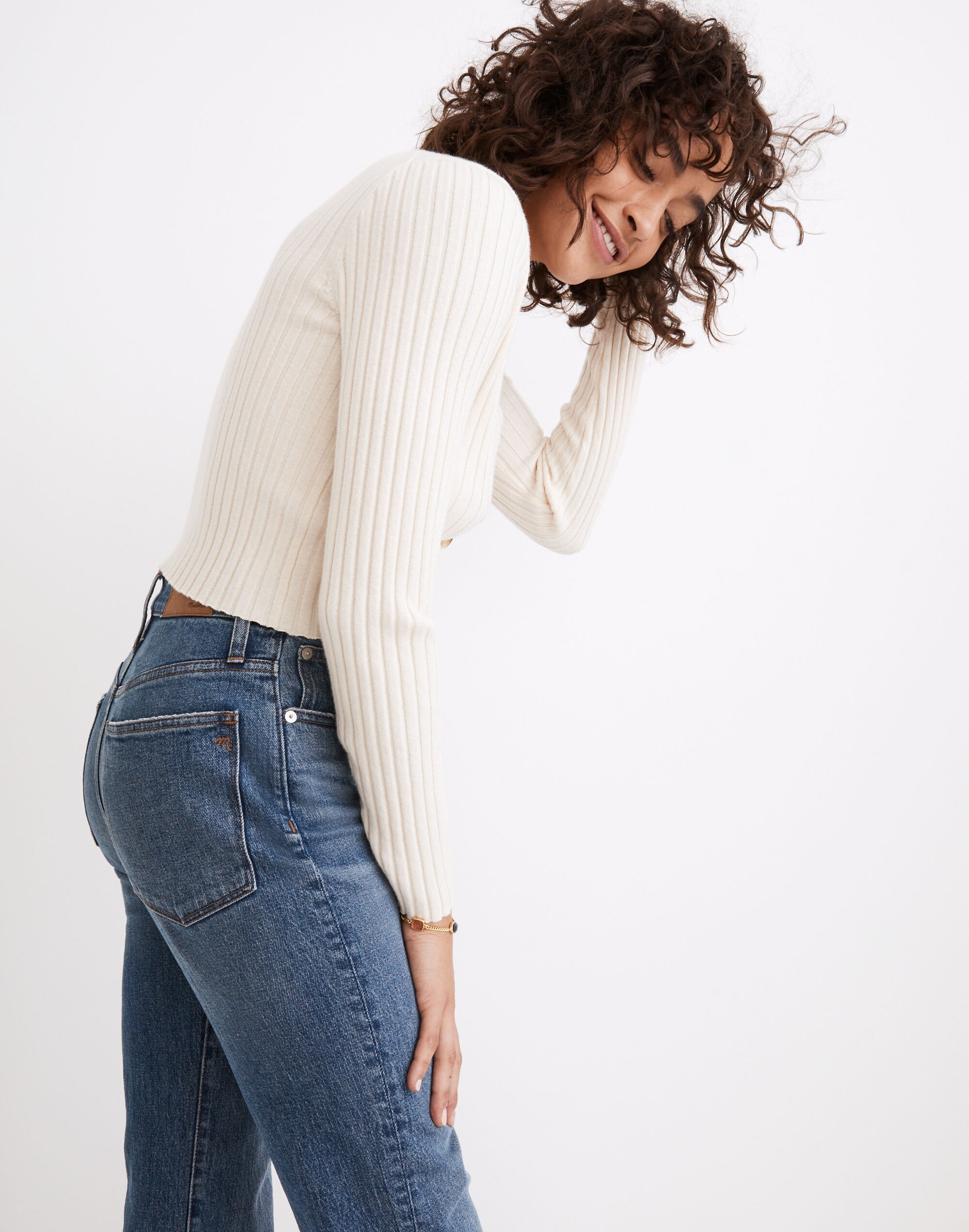 Brenville Crop Cardigan Sweater