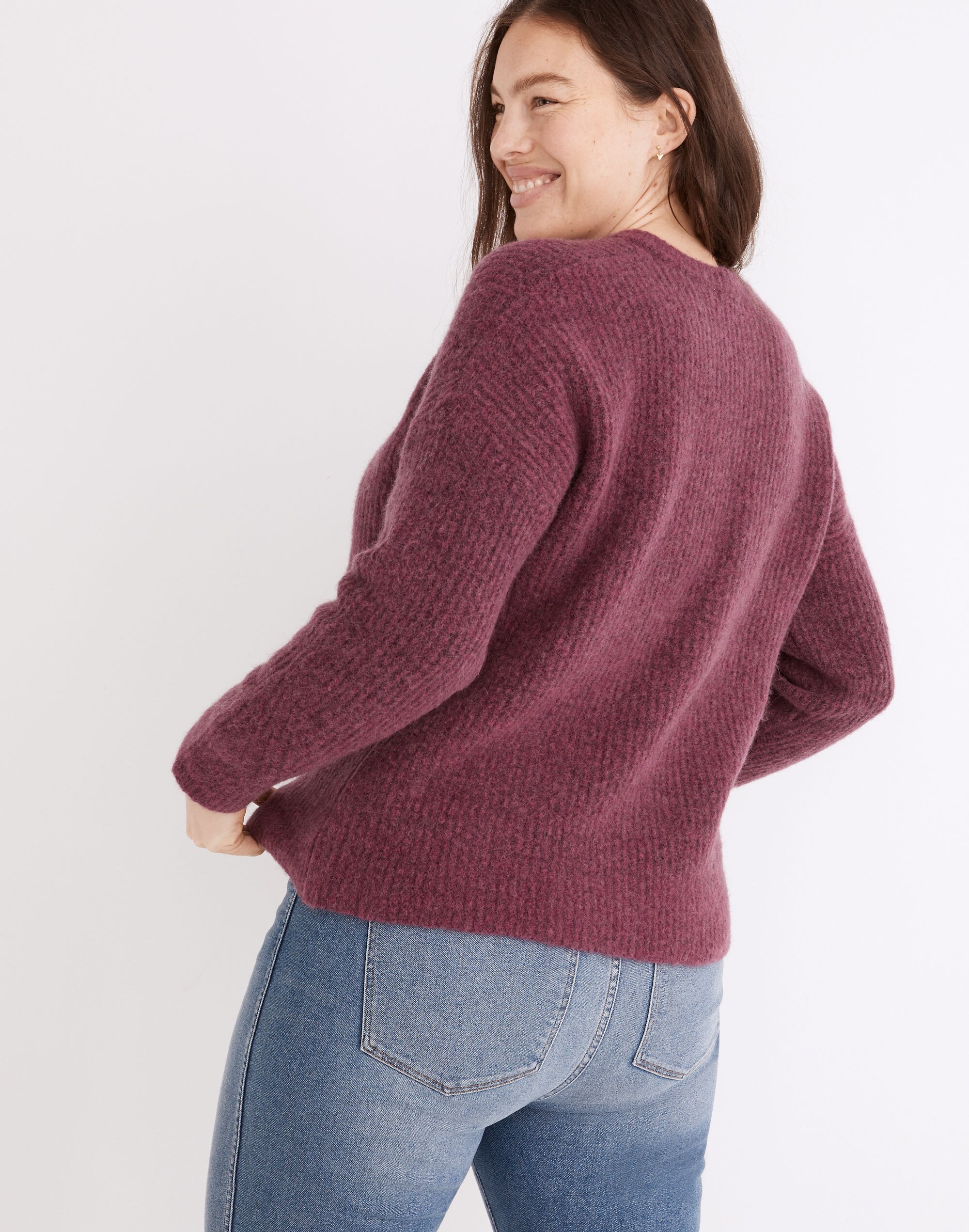 Belfiore Ribbed Pullover Sweater