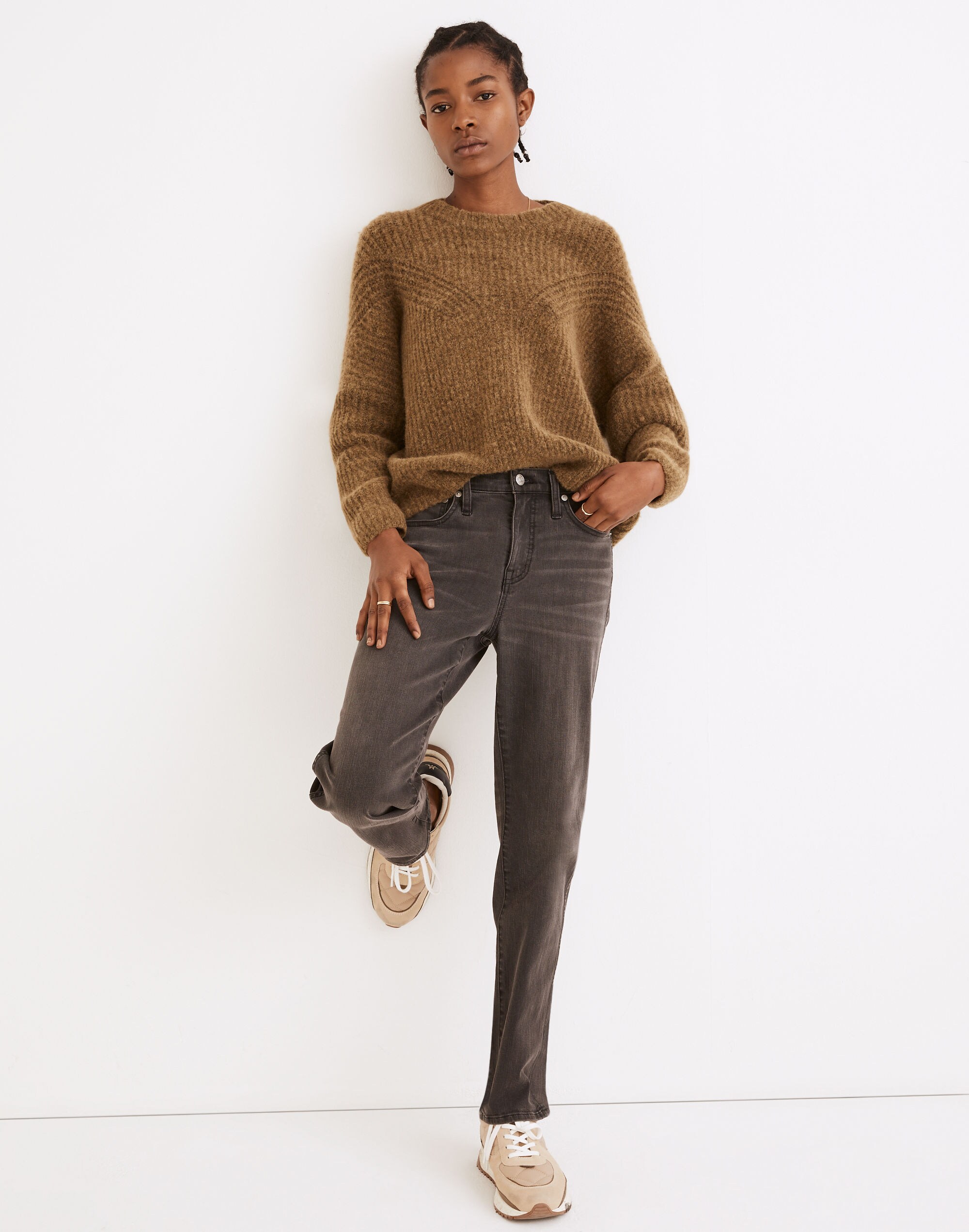 Belfiore Ribbed Pullover Sweater