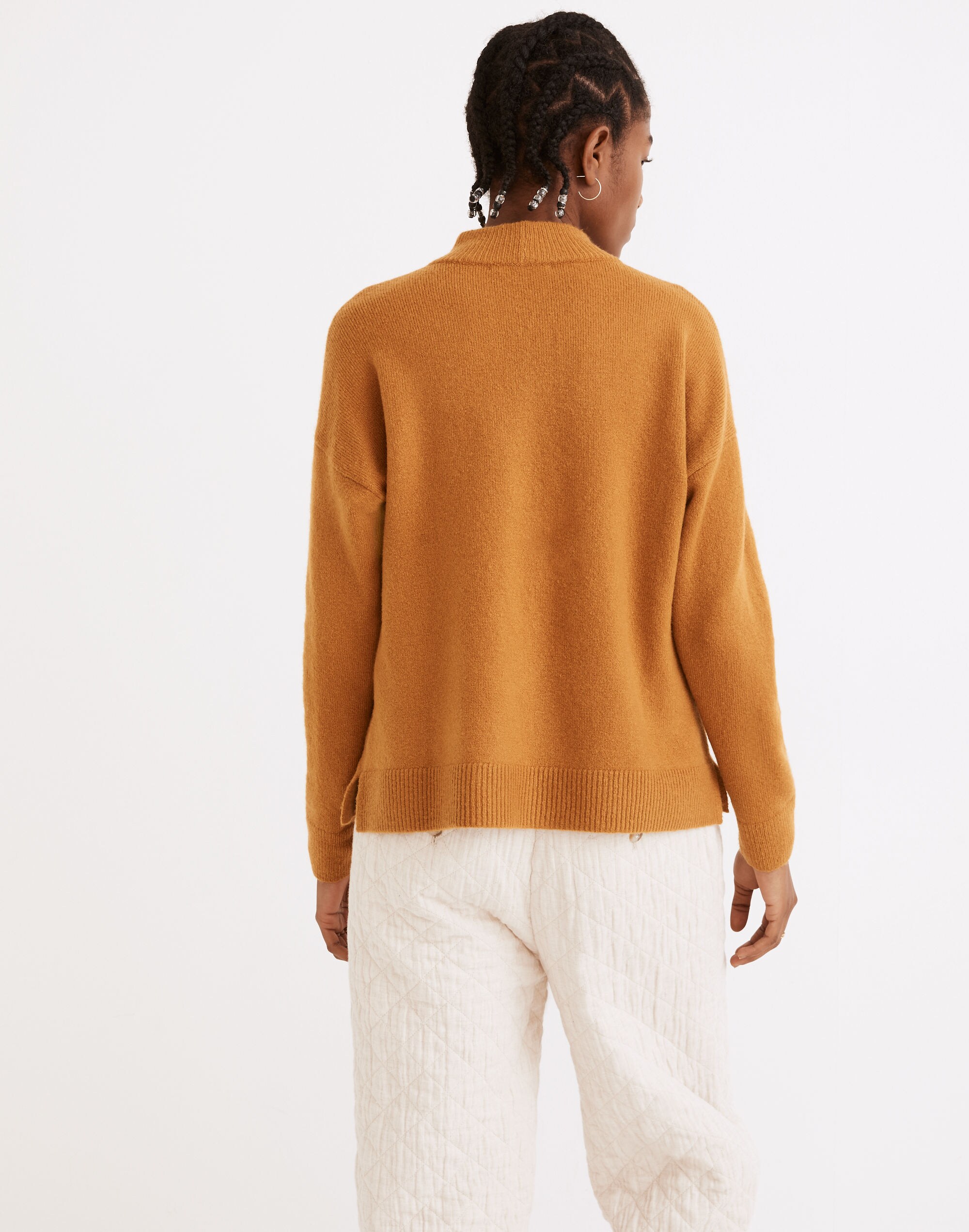 Redmond Mockneck Pocket Sweater