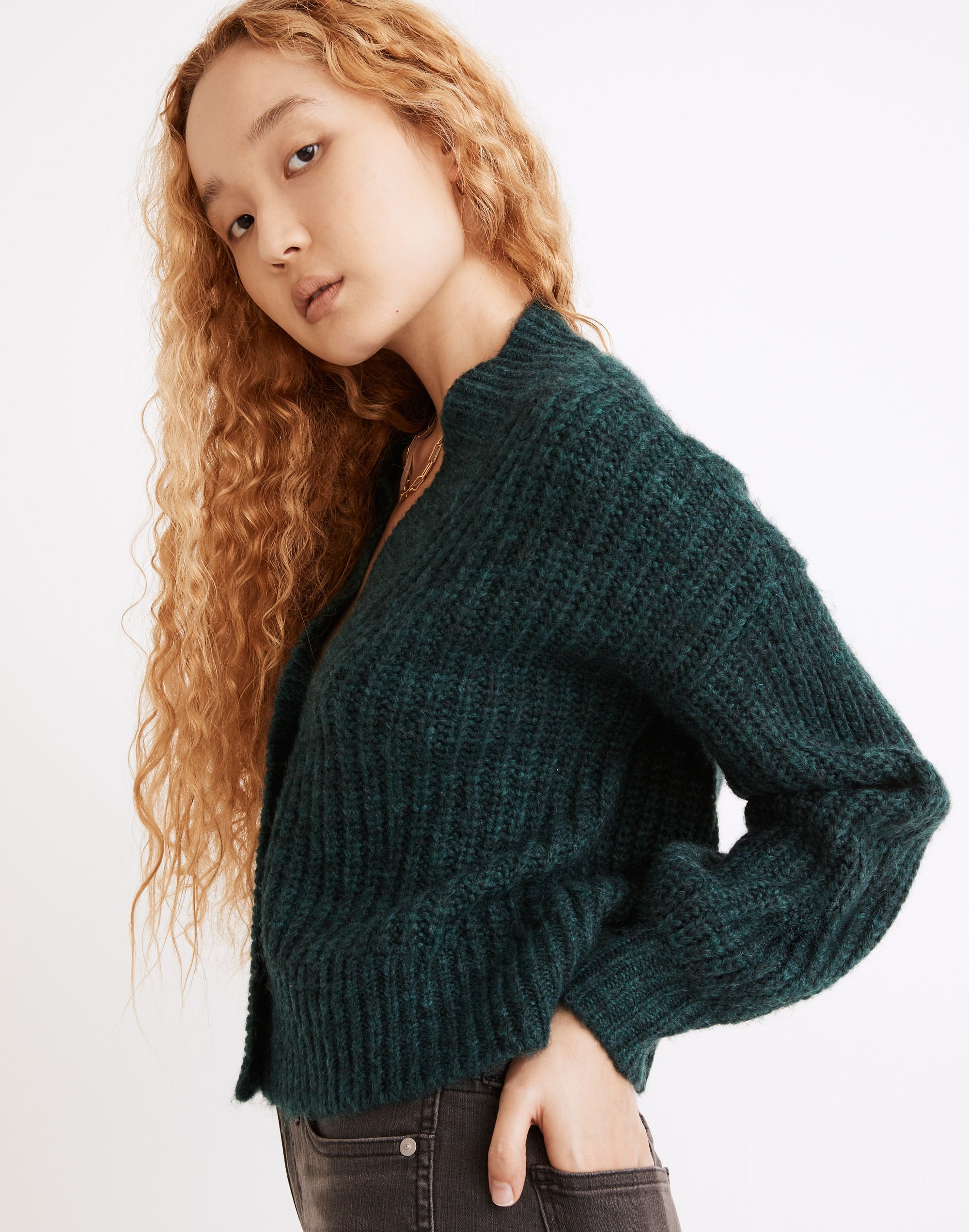 Waller Crop Cardigan Sweater