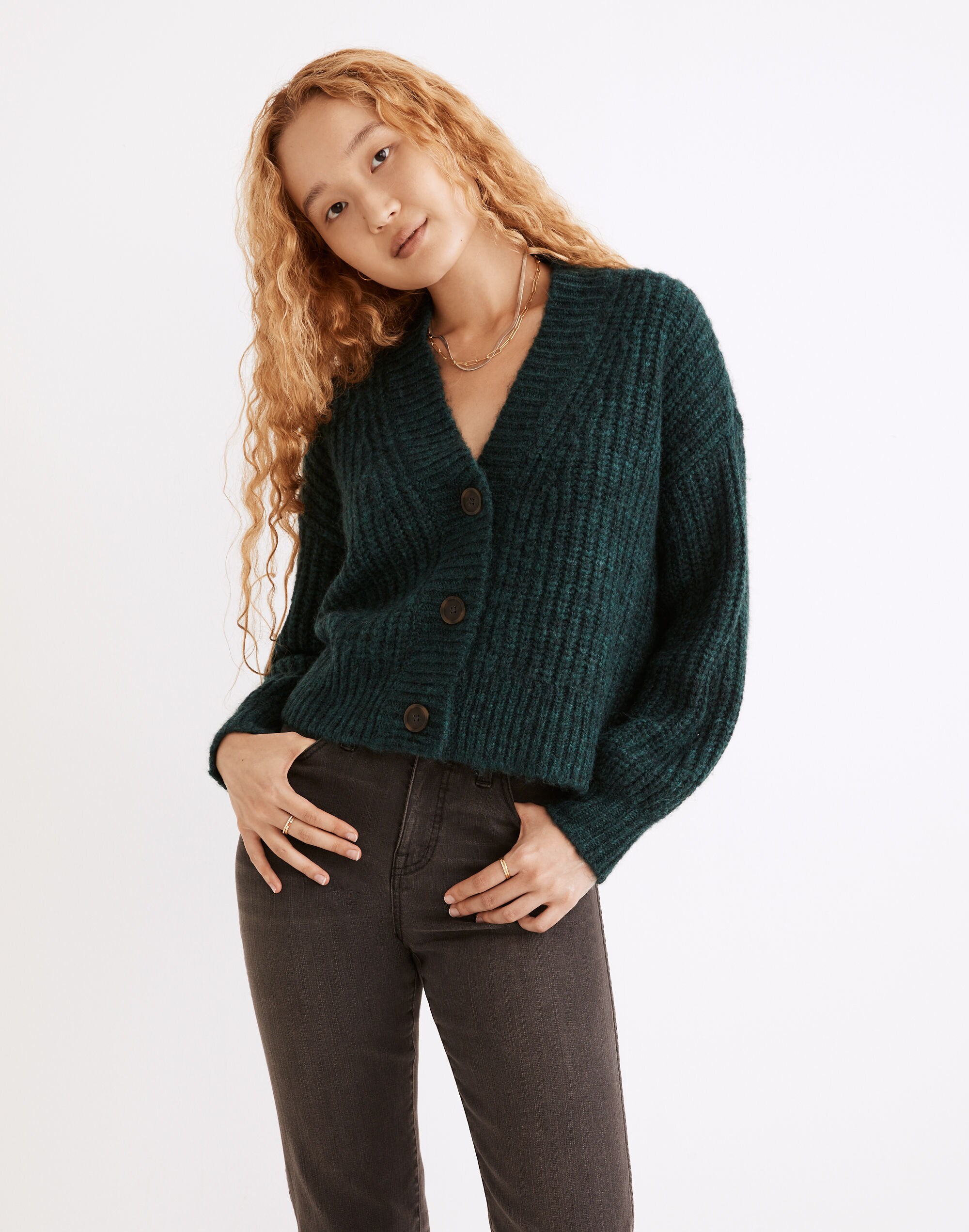 Waller Crop Cardigan Sweater