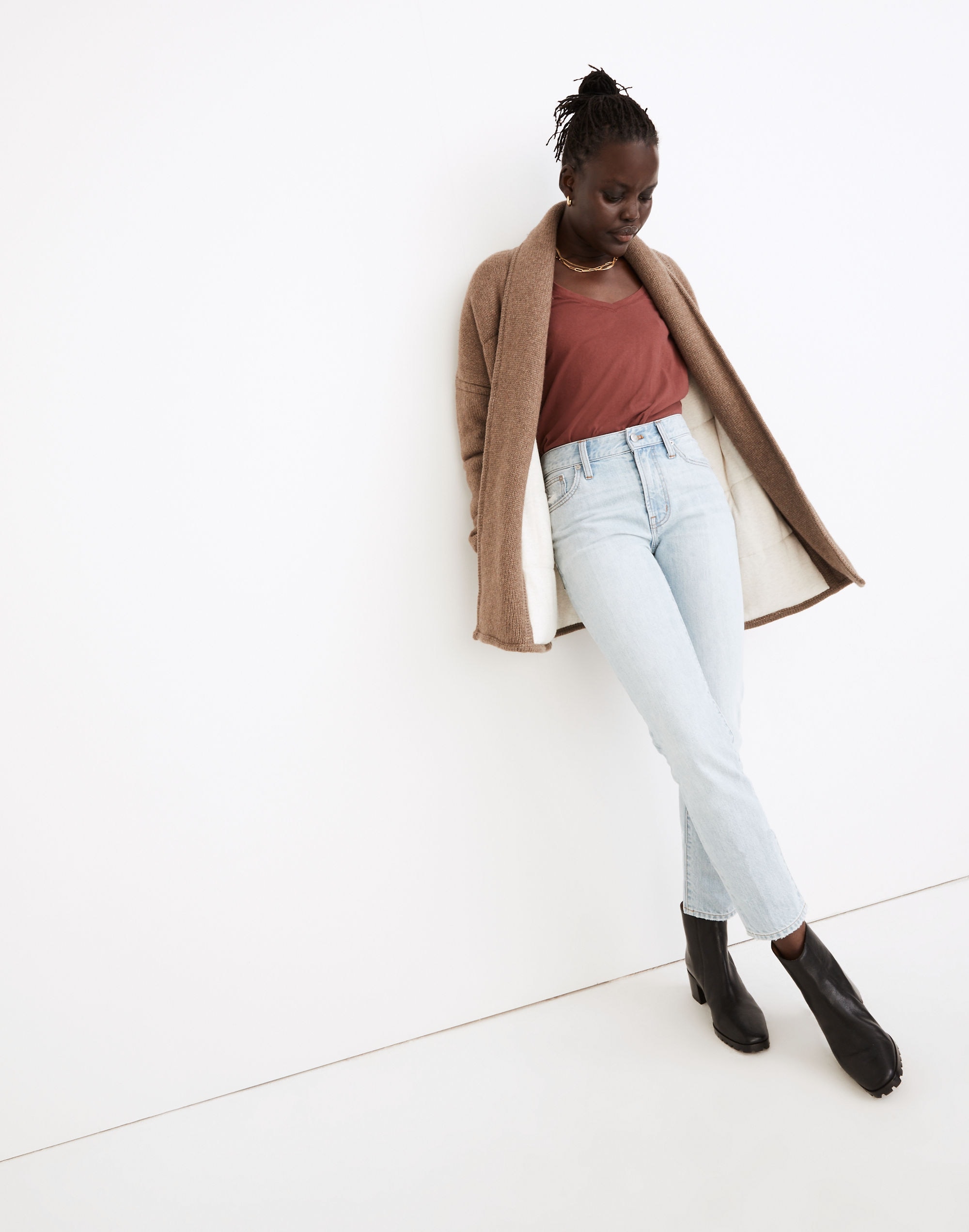 Quilted Hollin Sweater Coat