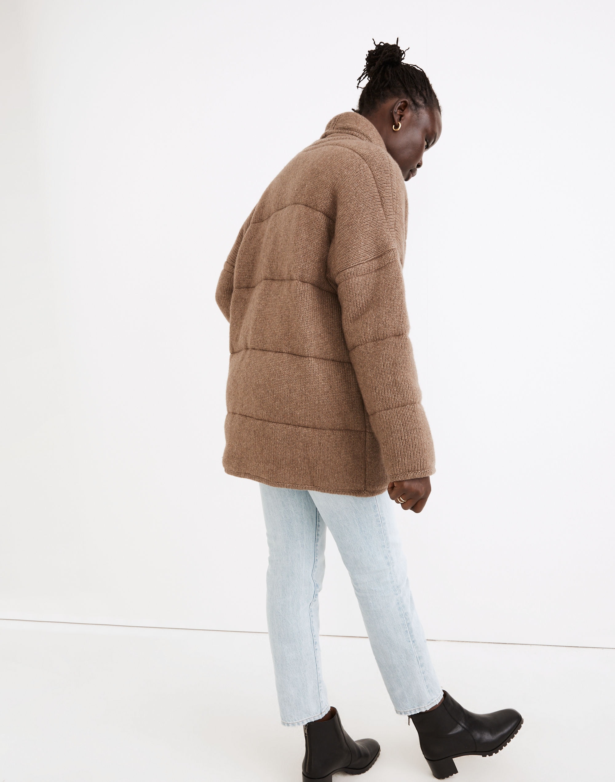 Quilted Hollin Sweater Coat