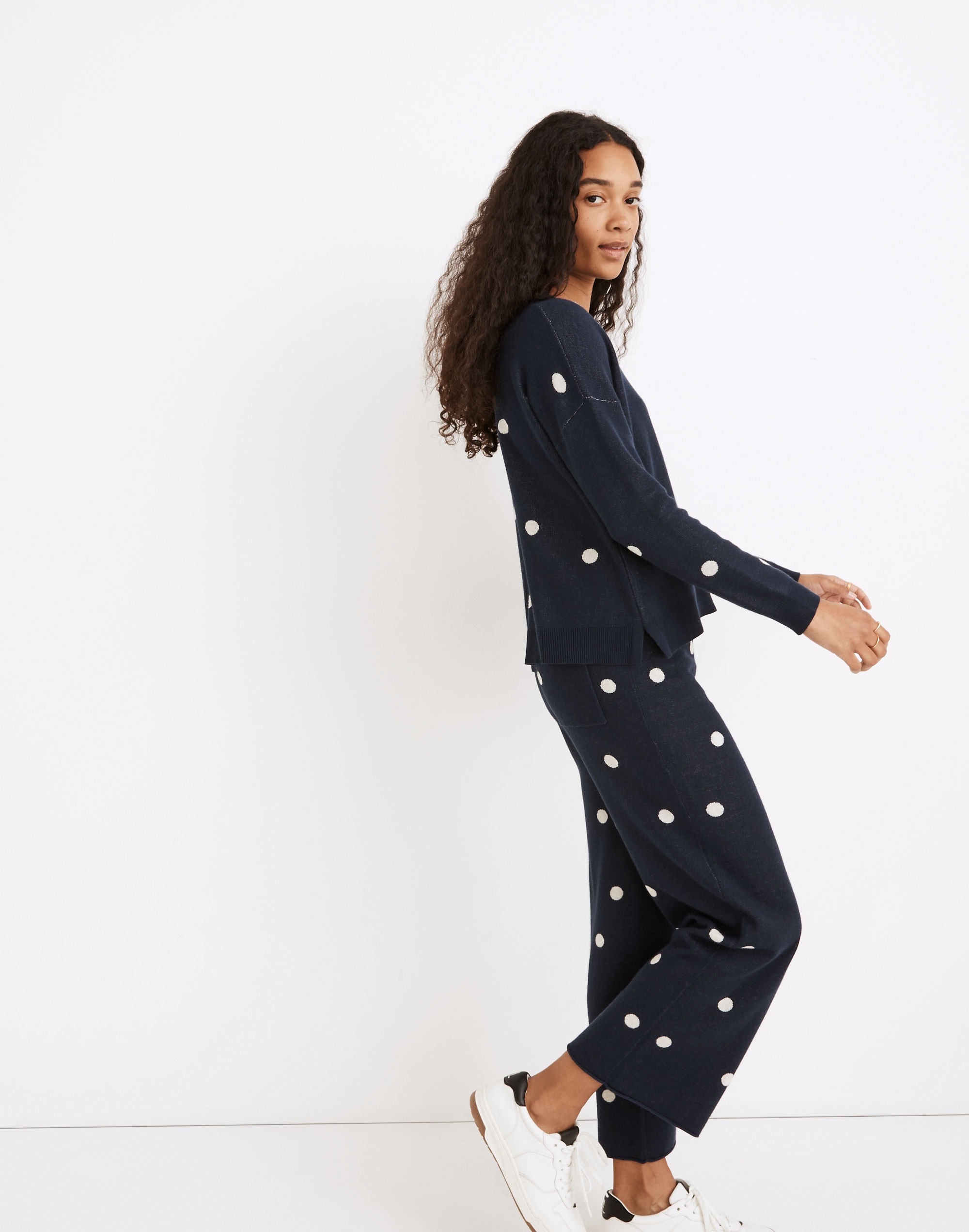 Dot Pullover Sweater