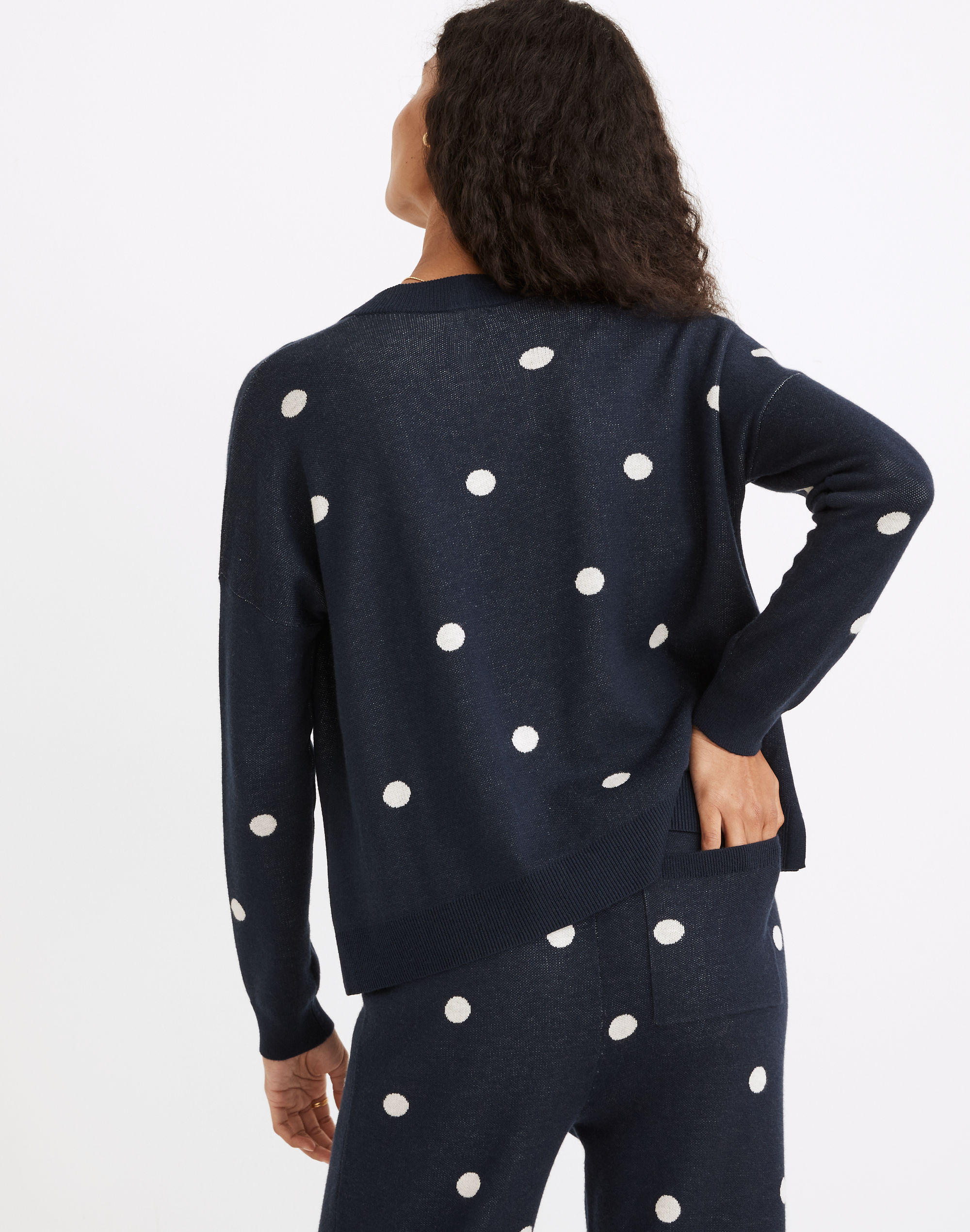 Dot Pullover Sweater