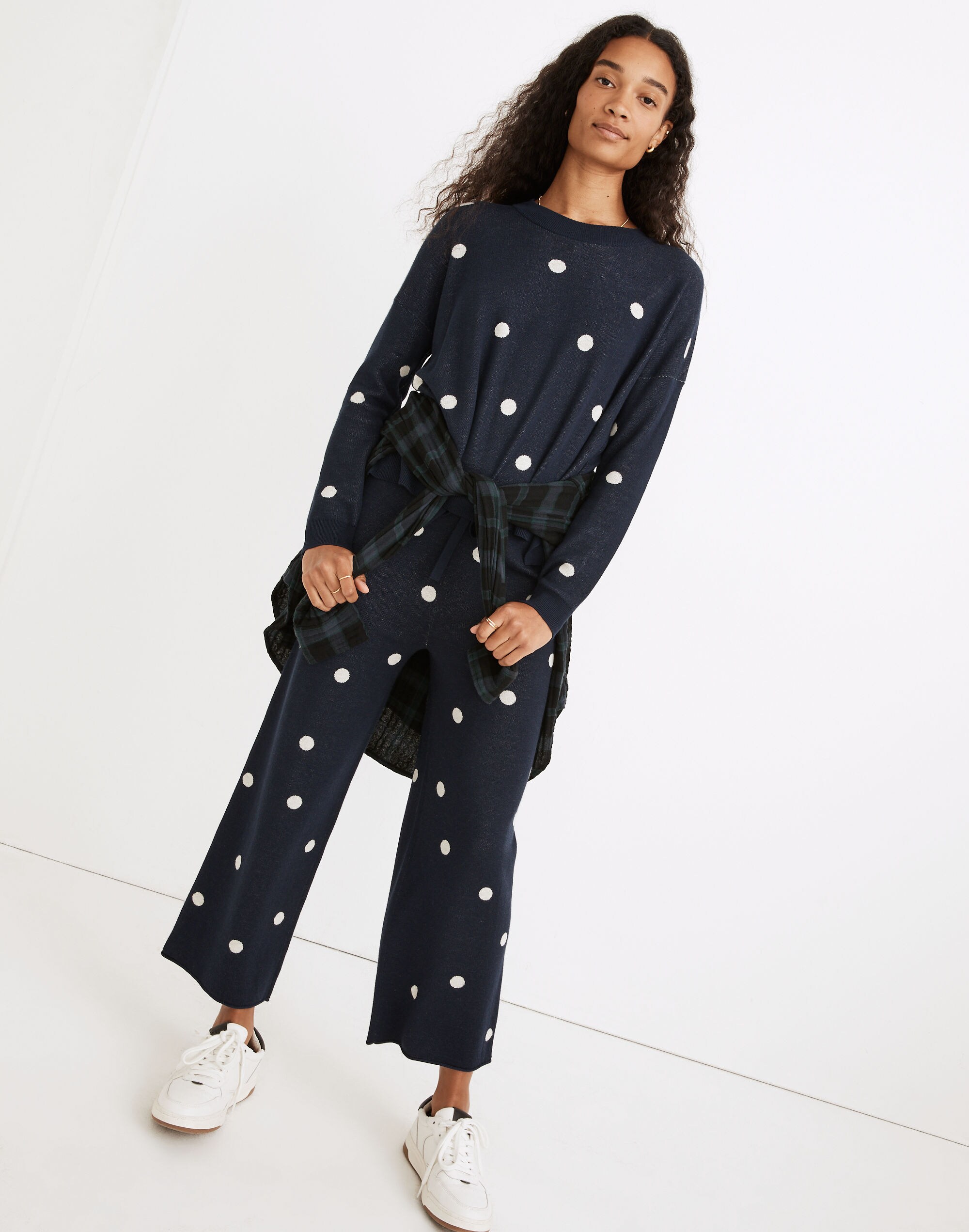 Dot Pullover Sweater