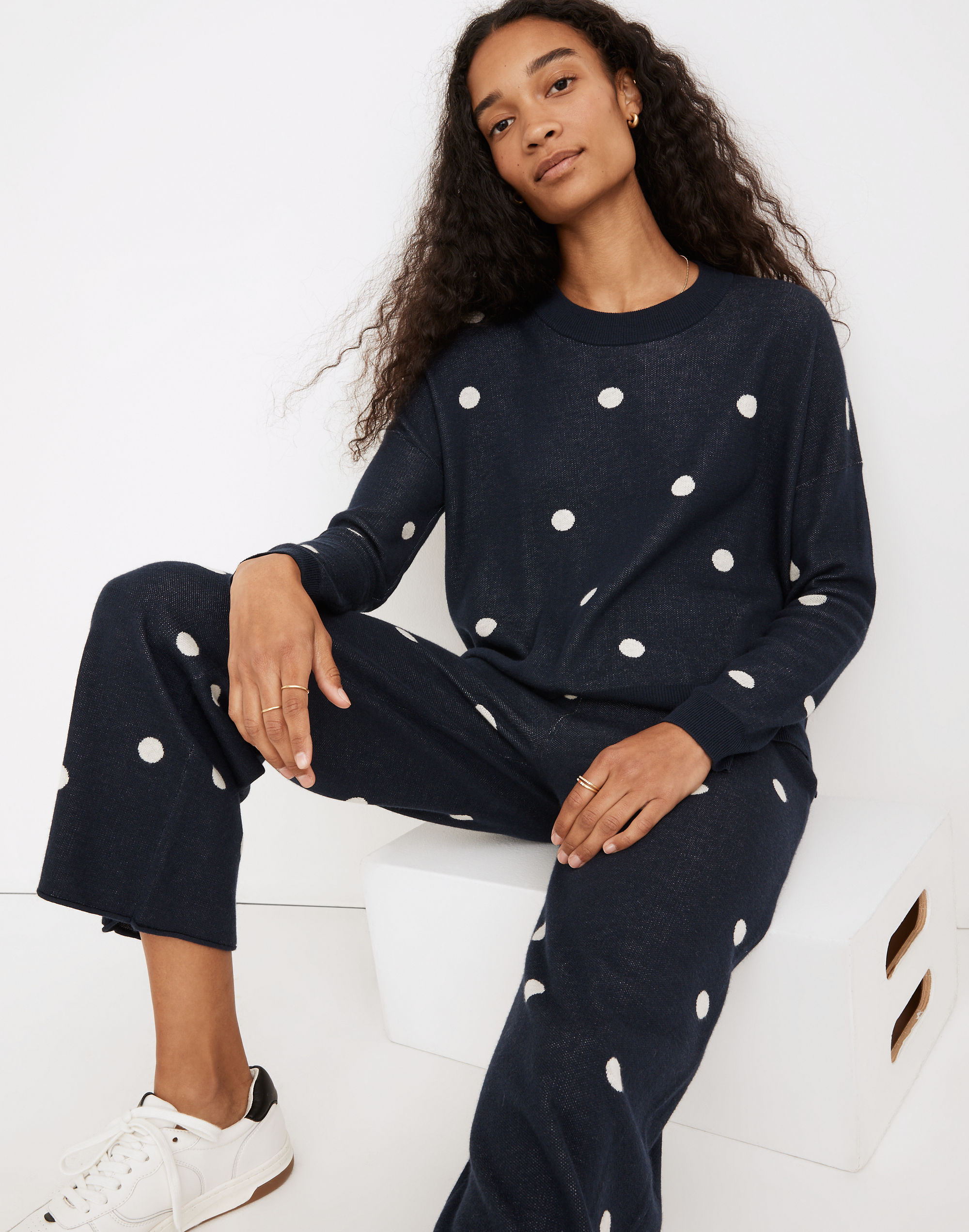 Dot Pullover Sweater
