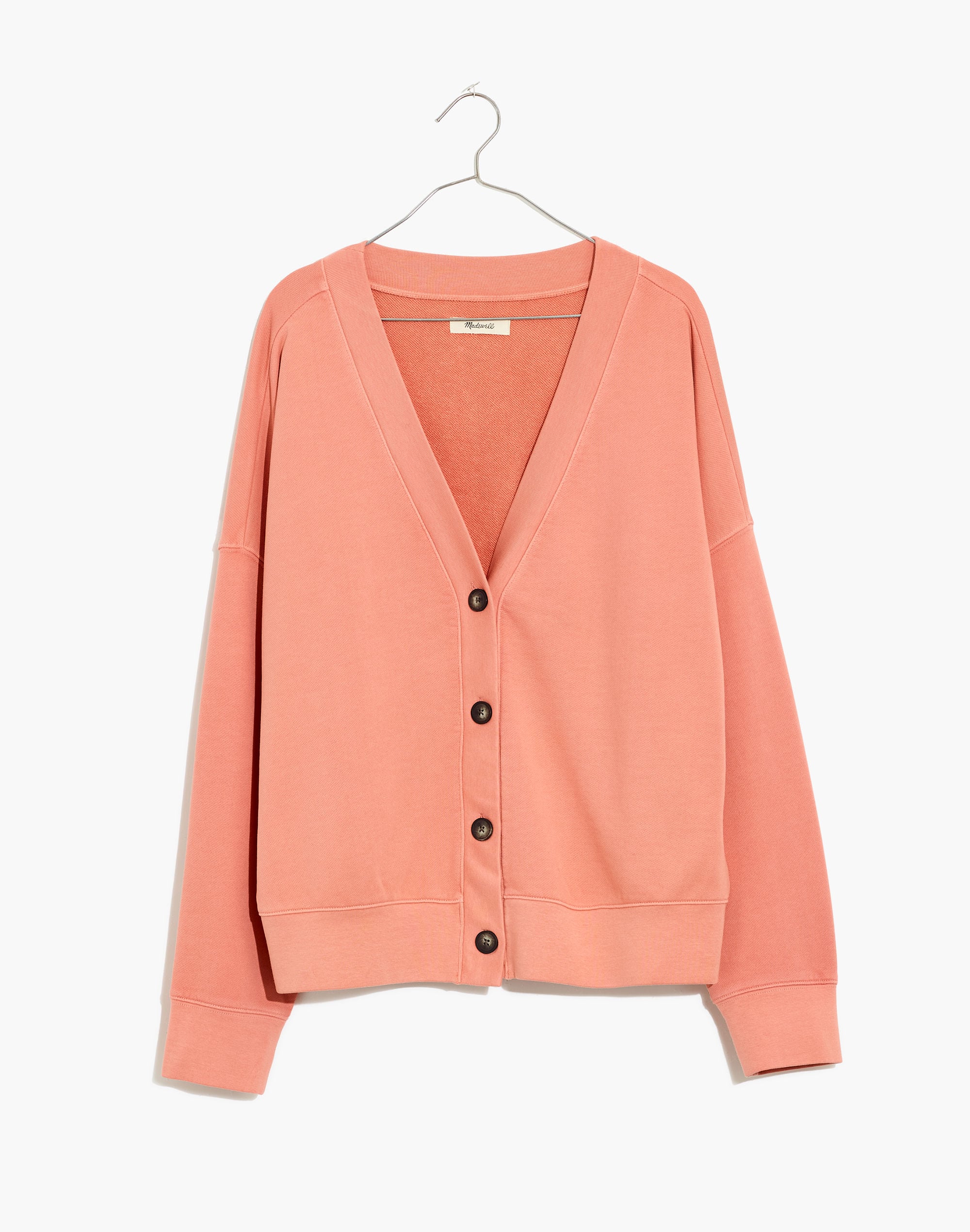 (Re)sourced Cotton Cardigan Sweatshirt