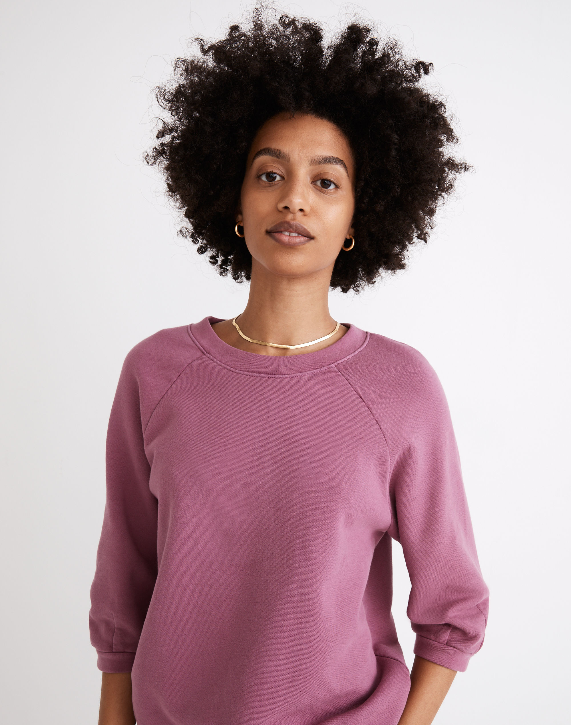 Re)sourced Cotton Cloudberry Sweatshirt