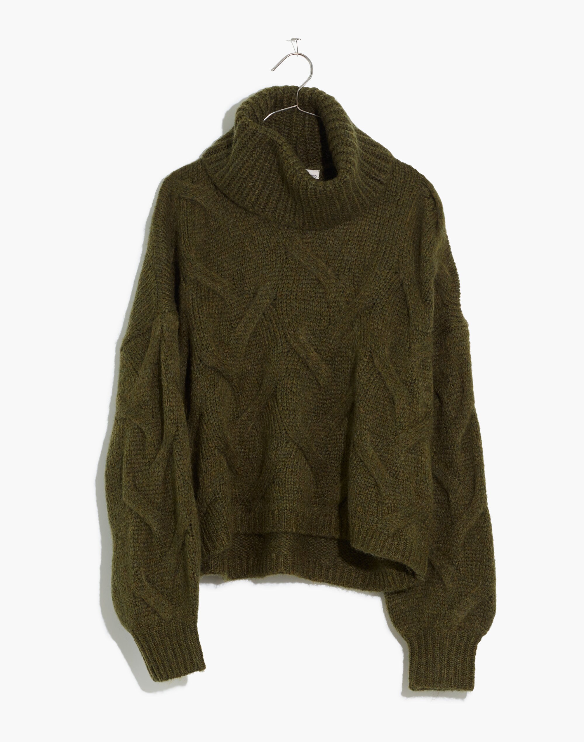 Somervell Modern Cable Turtleneck Sweater