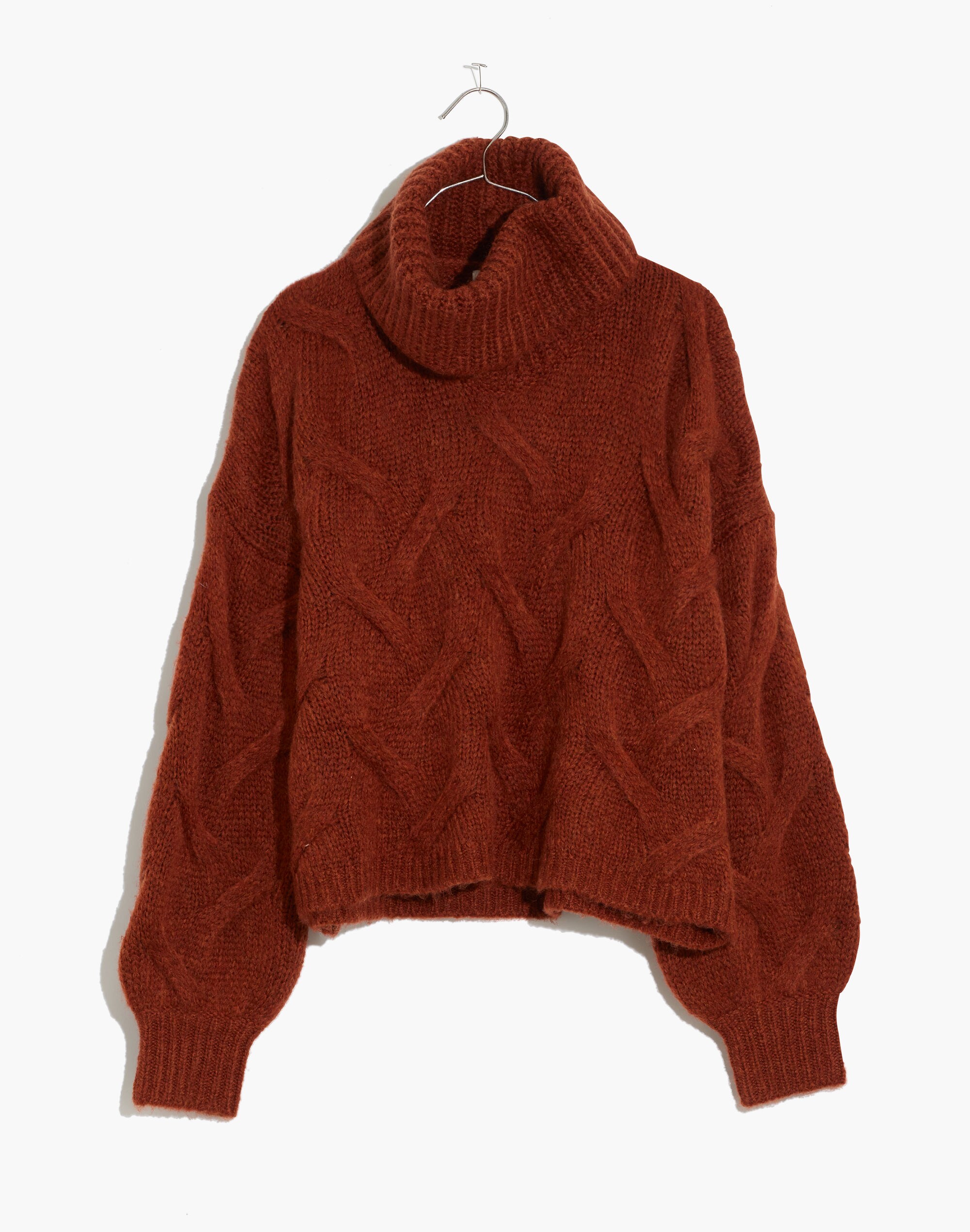 Somervell Modern Cable Turtleneck Sweater