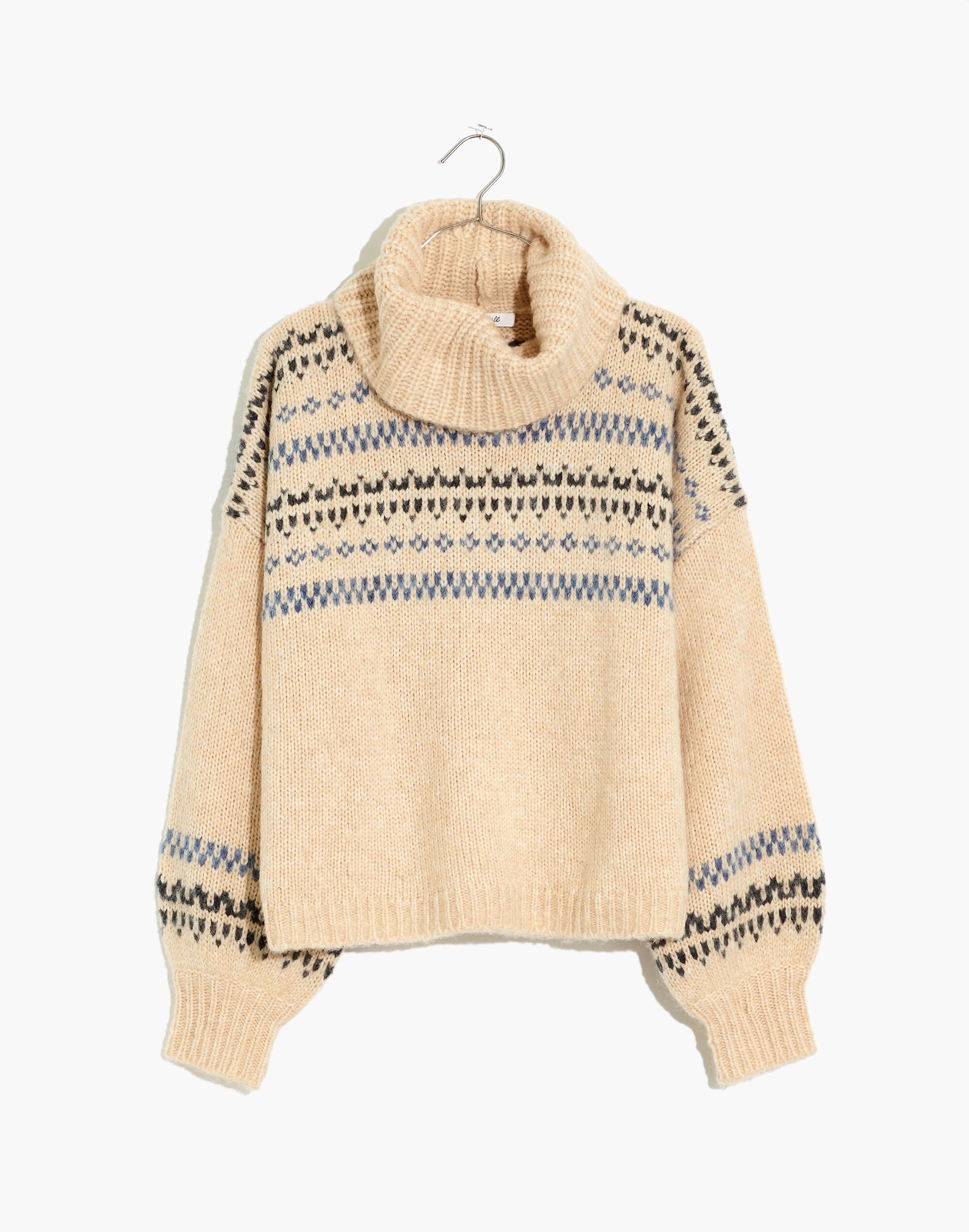 Somervell Fair Isle Turtleneck Sweater
