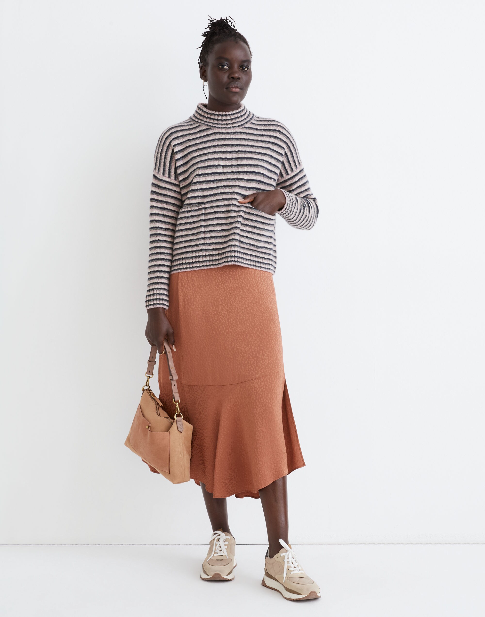 Merrydale Pocket Pullover Sweater in Stripe