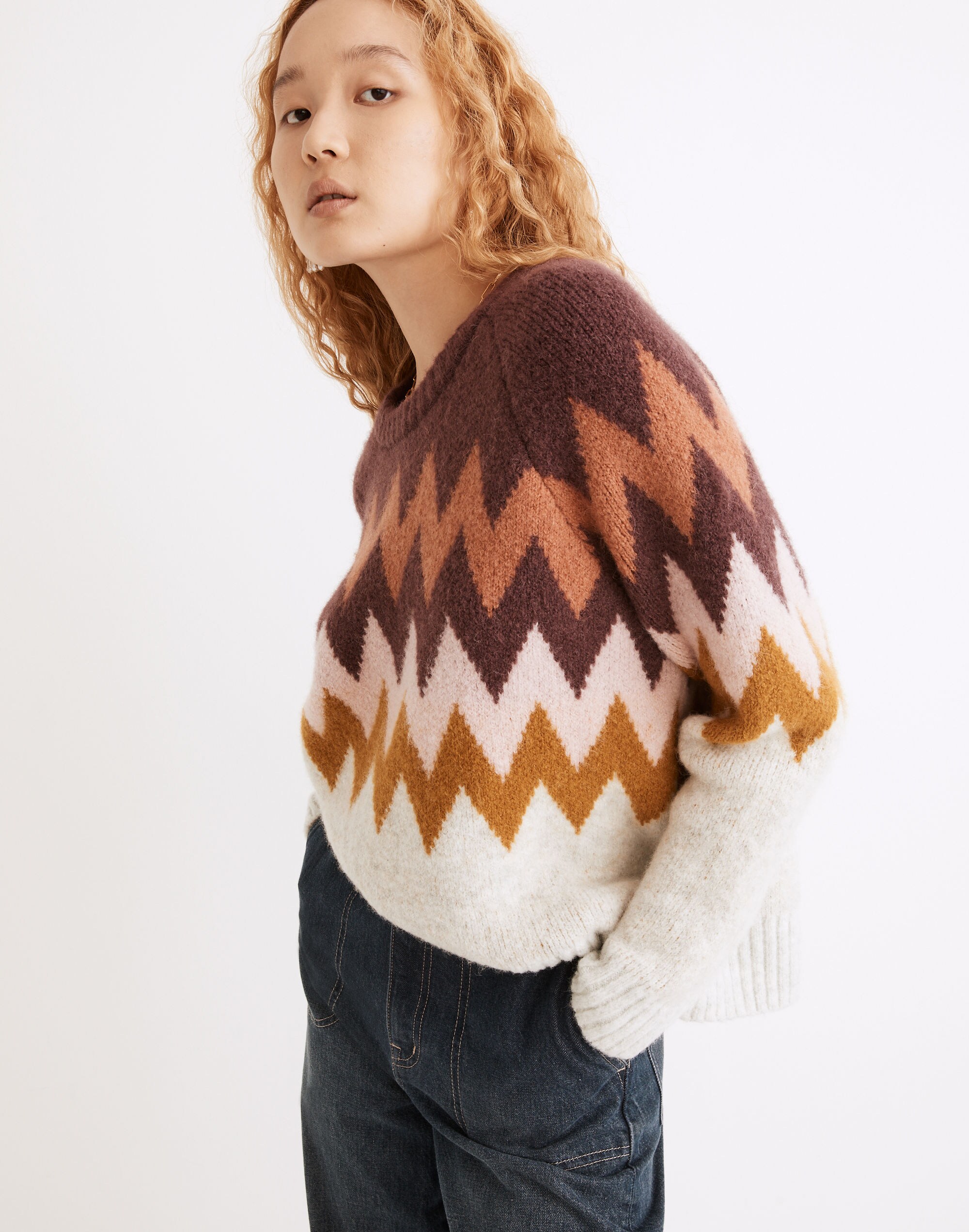 Delwood Fair Isle Pullover Sweater