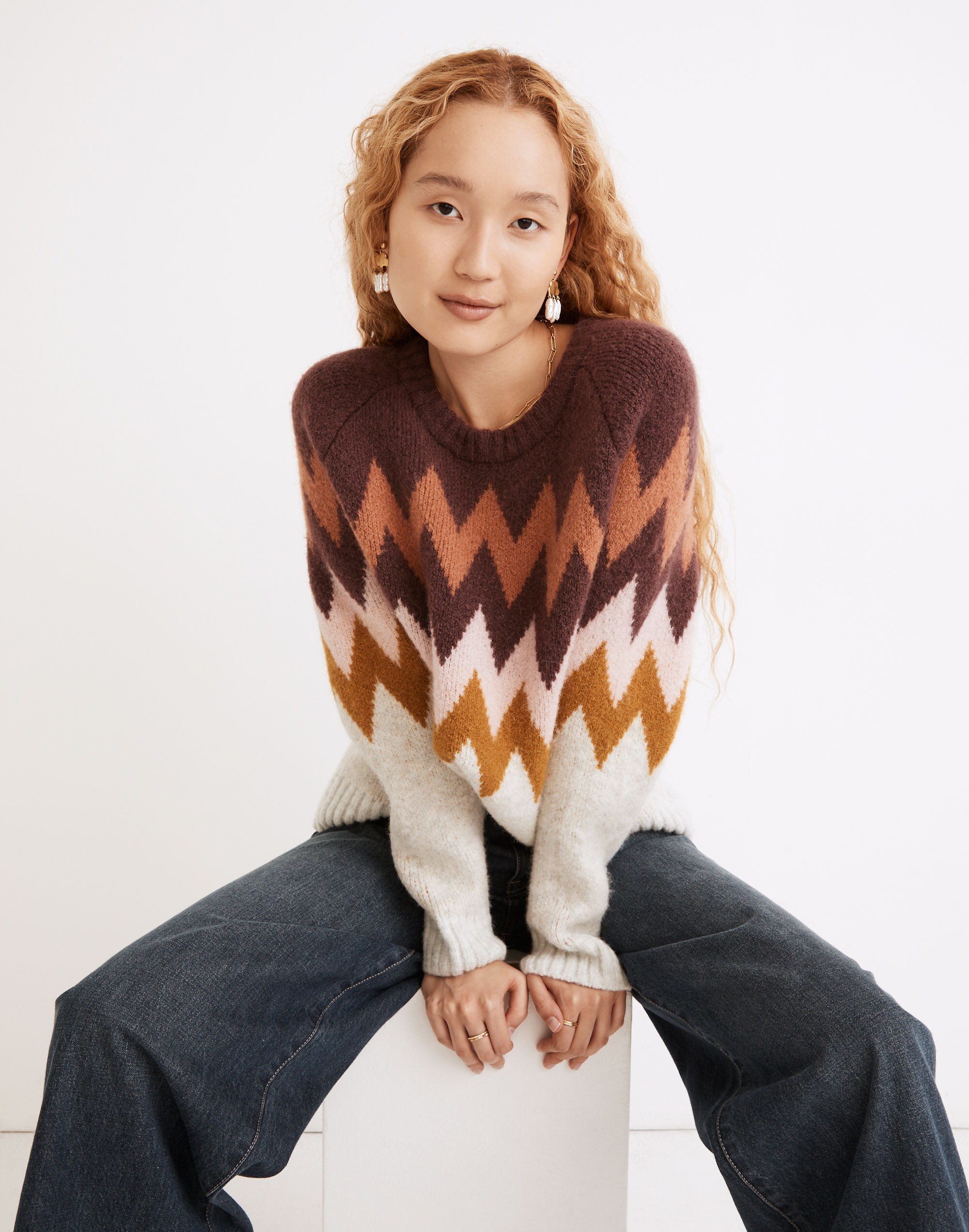 Delwood Fair Isle Pullover Sweater