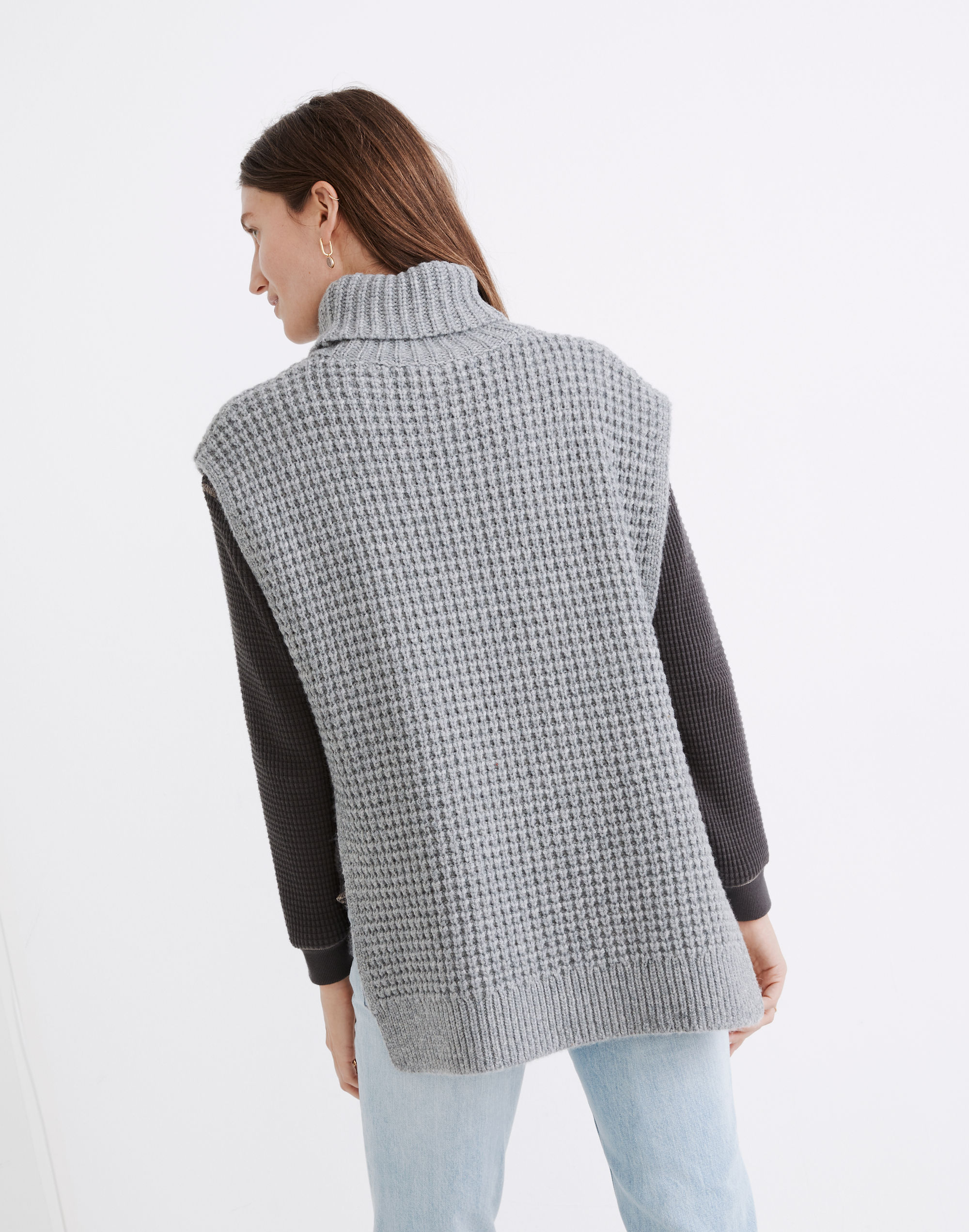 Bournville Waffle Sweater Vest