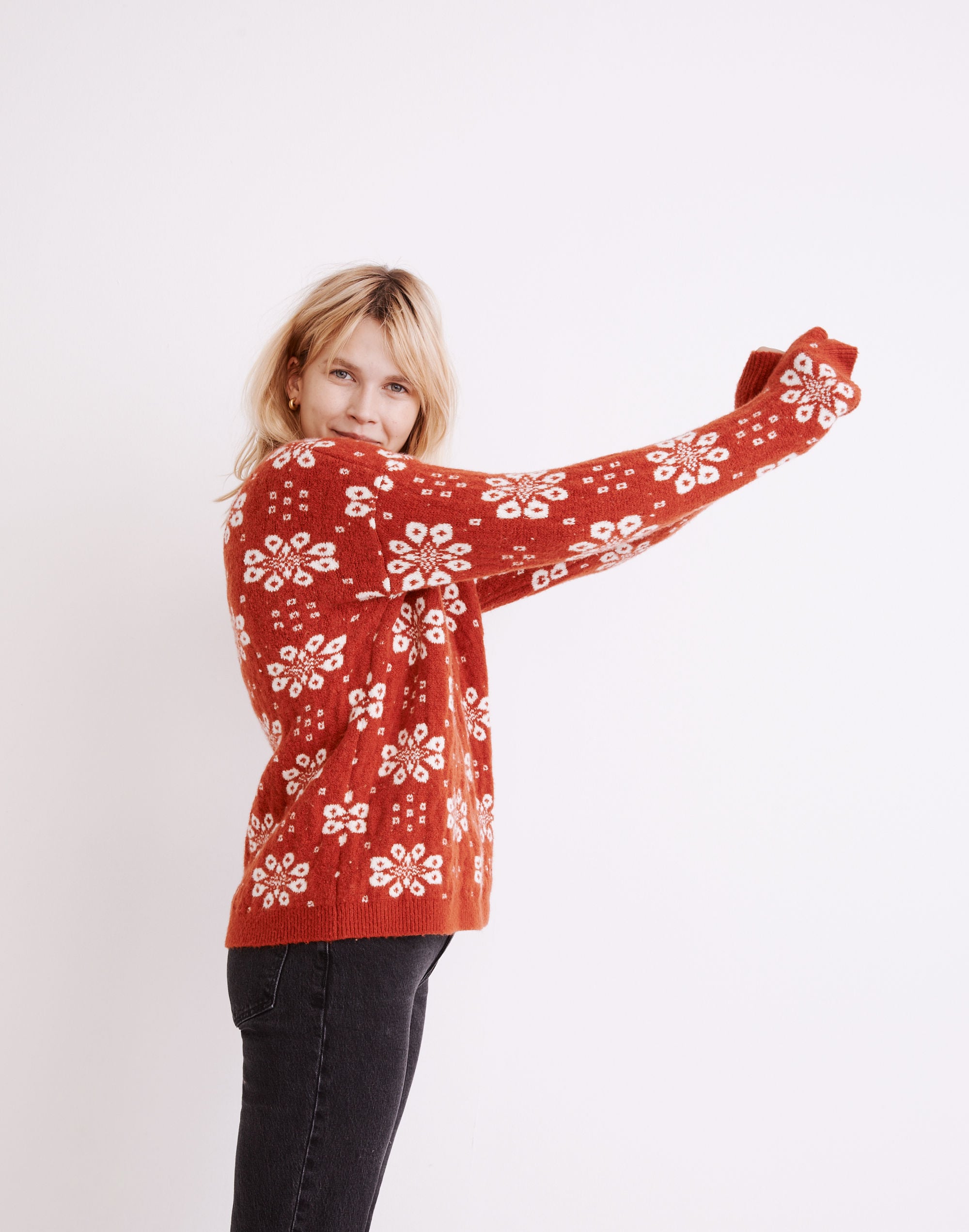 Althen Patterned Pullover Sweater