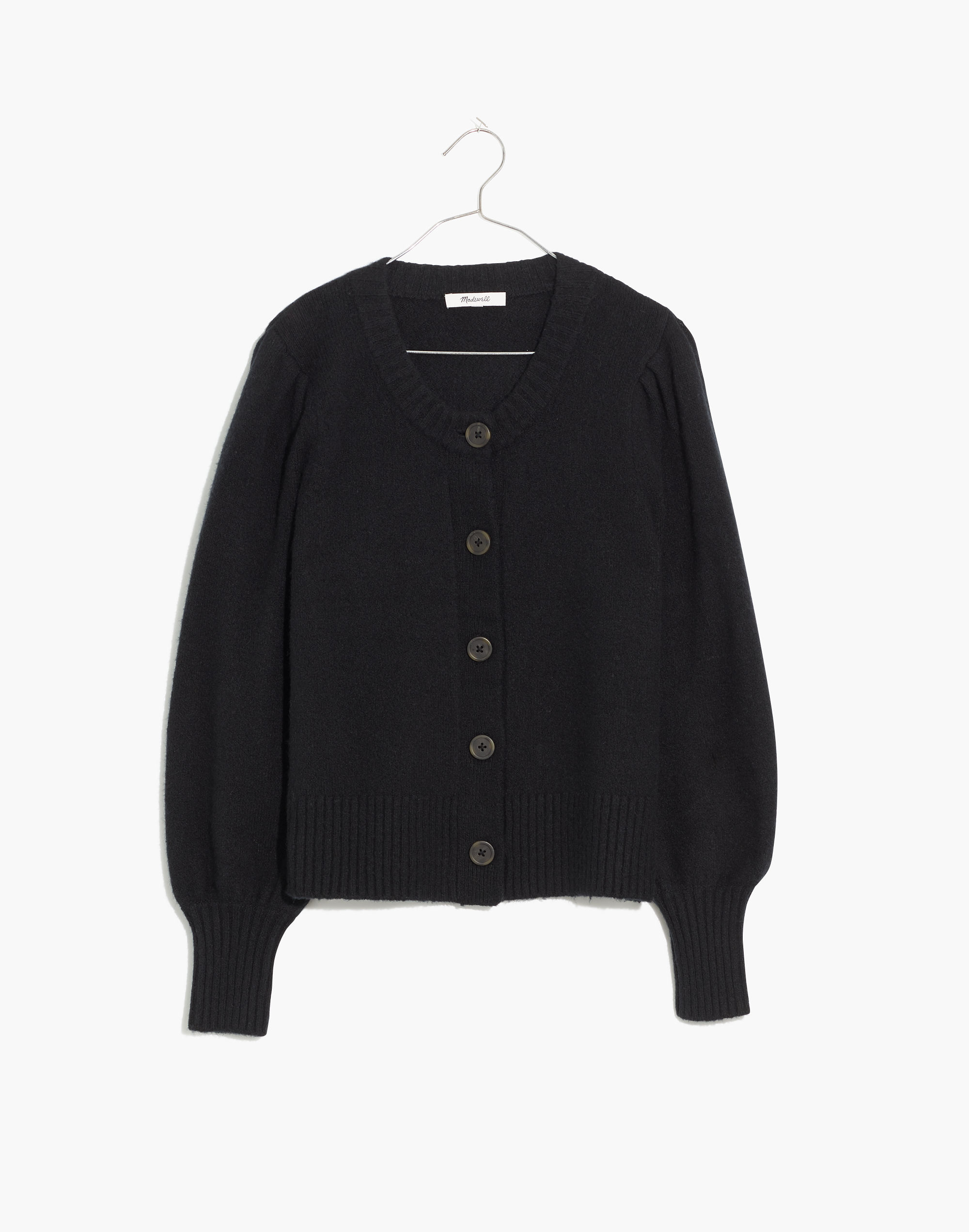 Edencroft Pleat-Sleeve Cardigan Sweater