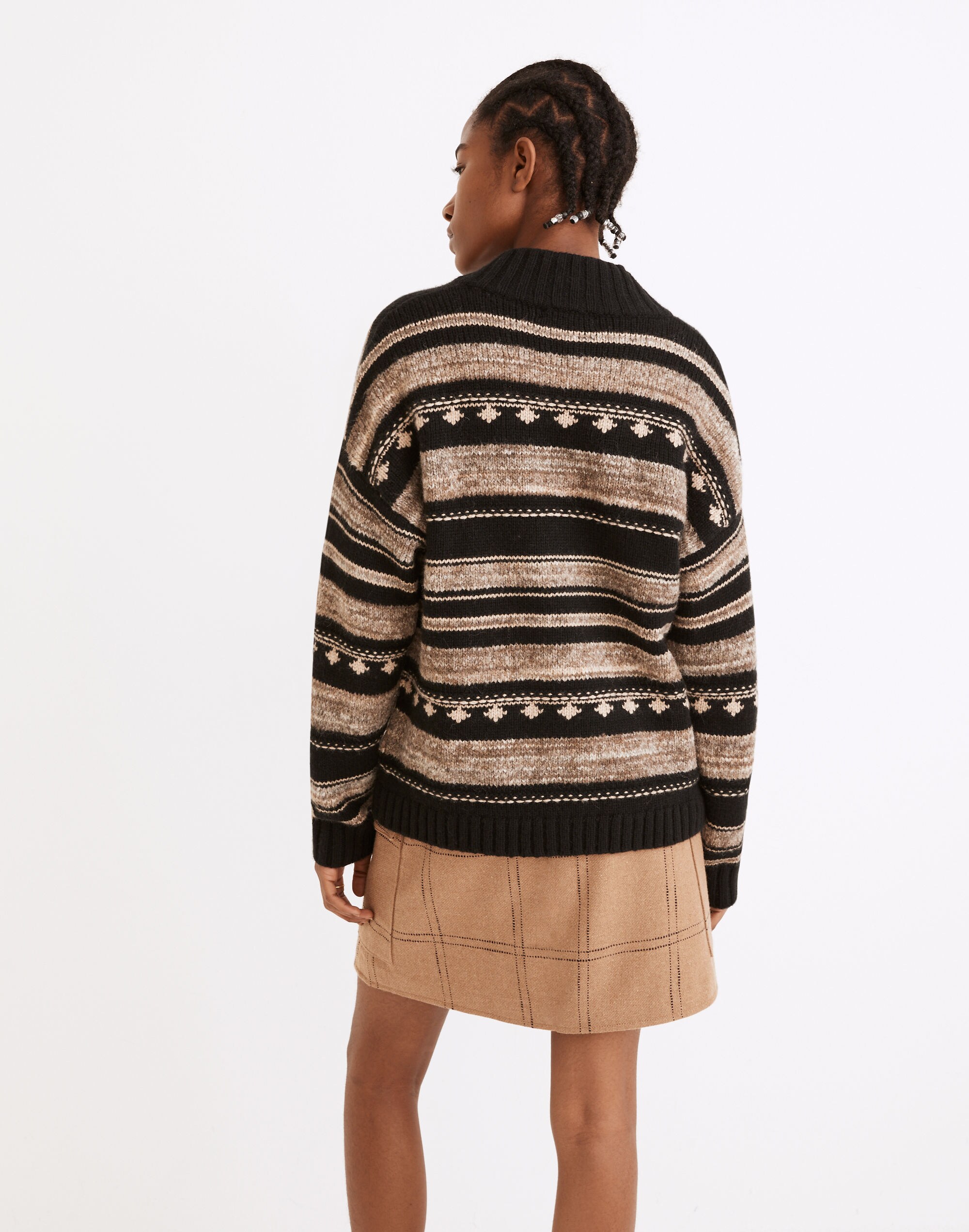 Benshire Bomber Sweater Jacket