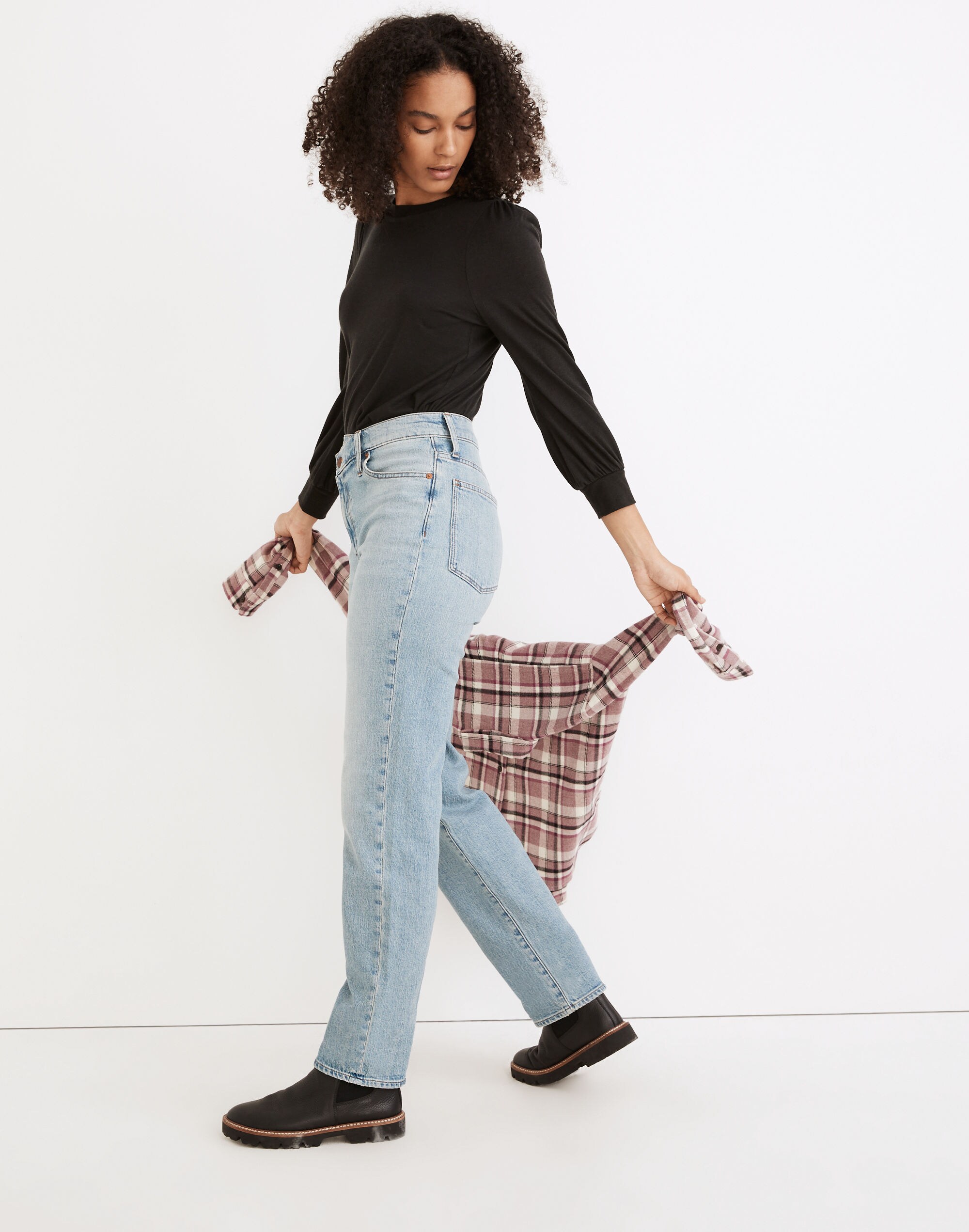 The Perfect Vintage Straight Jean in Rondeau Wash