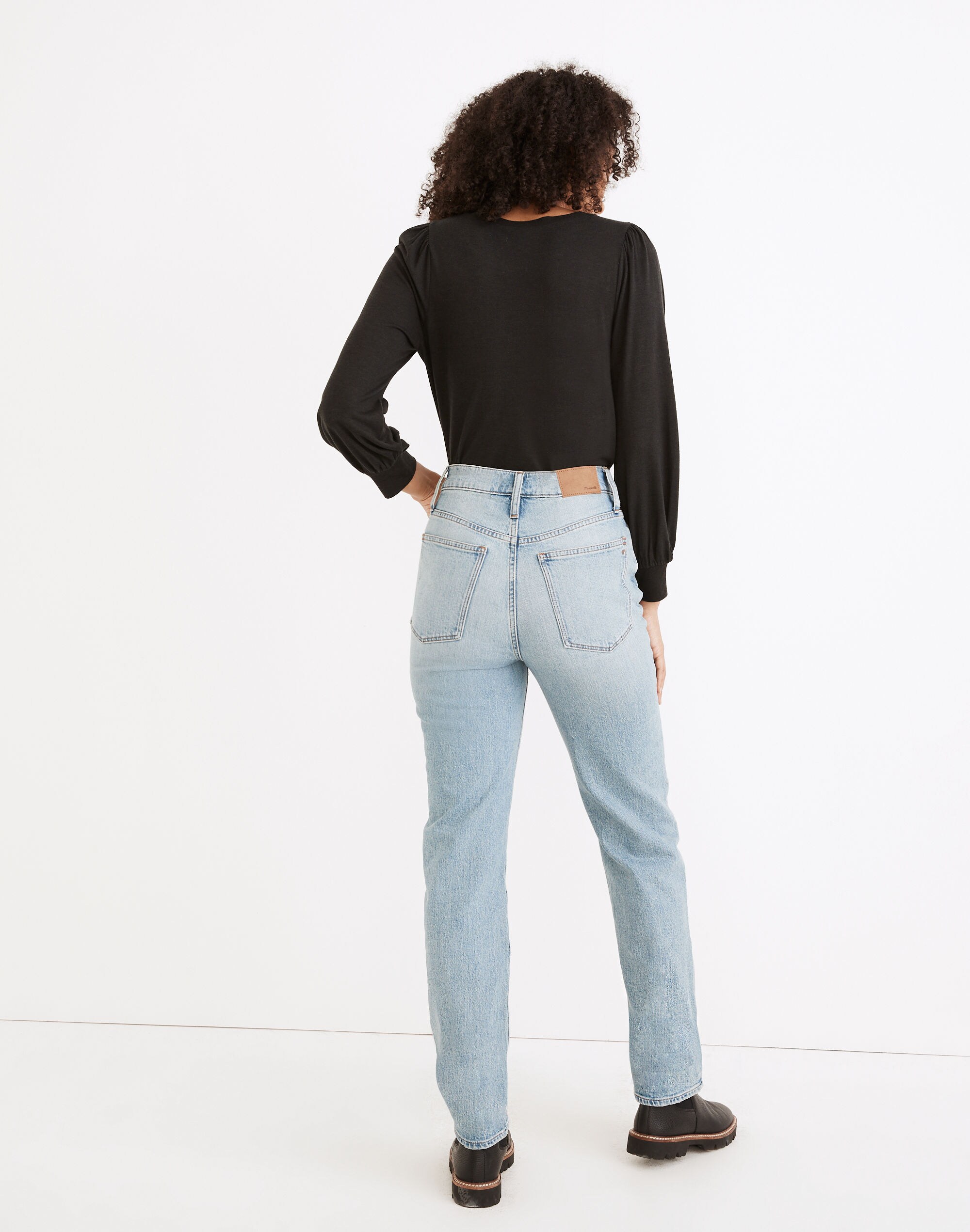 The Perfect Vintage Straight Jean in Rondeau Wash