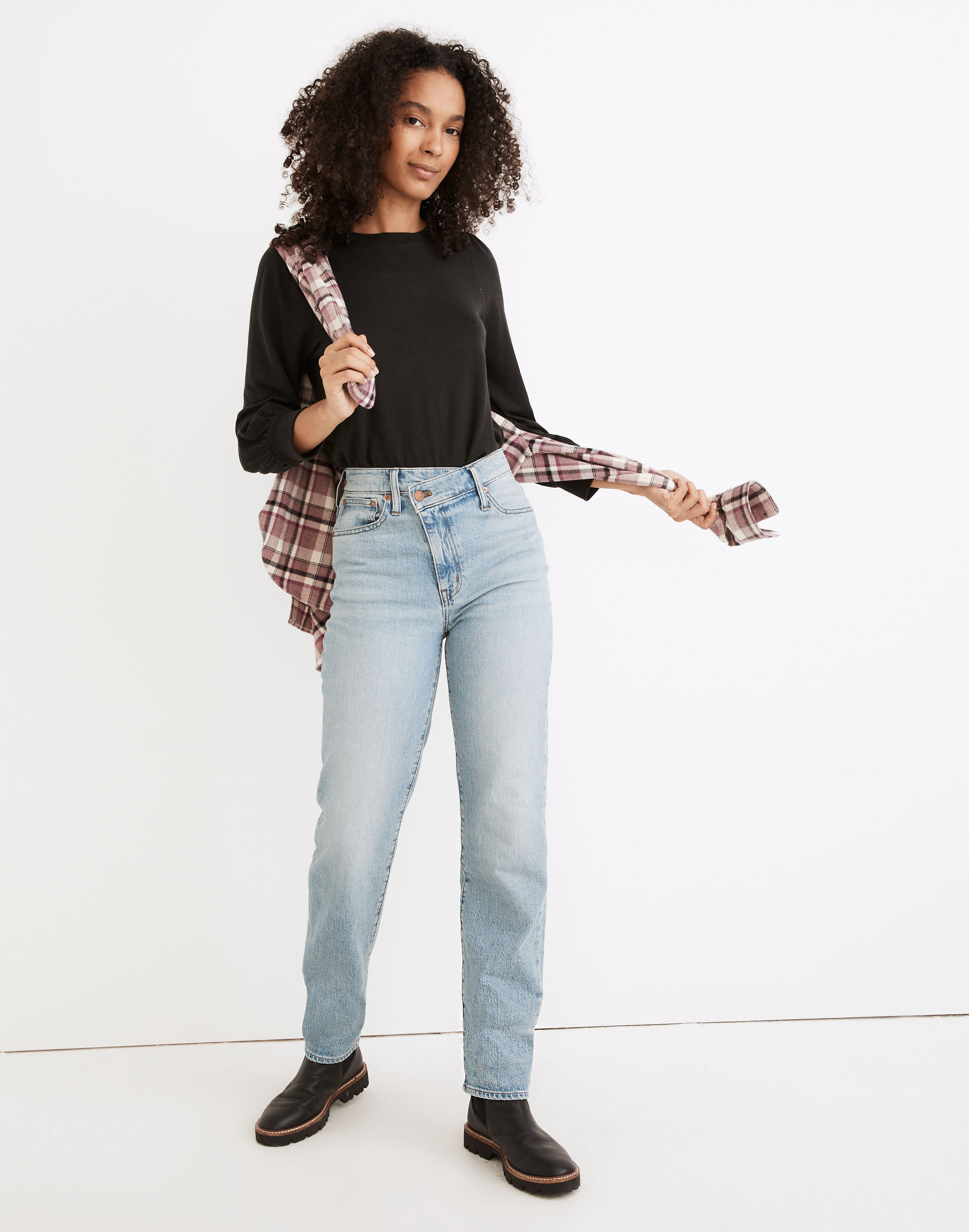 The Perfect Vintage Straight Jean in Rondeau Wash