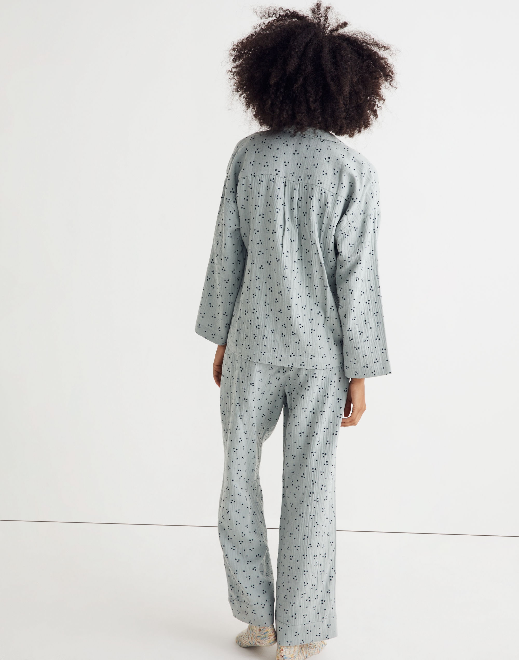 Lightestspun Pajama Set in Night Stars